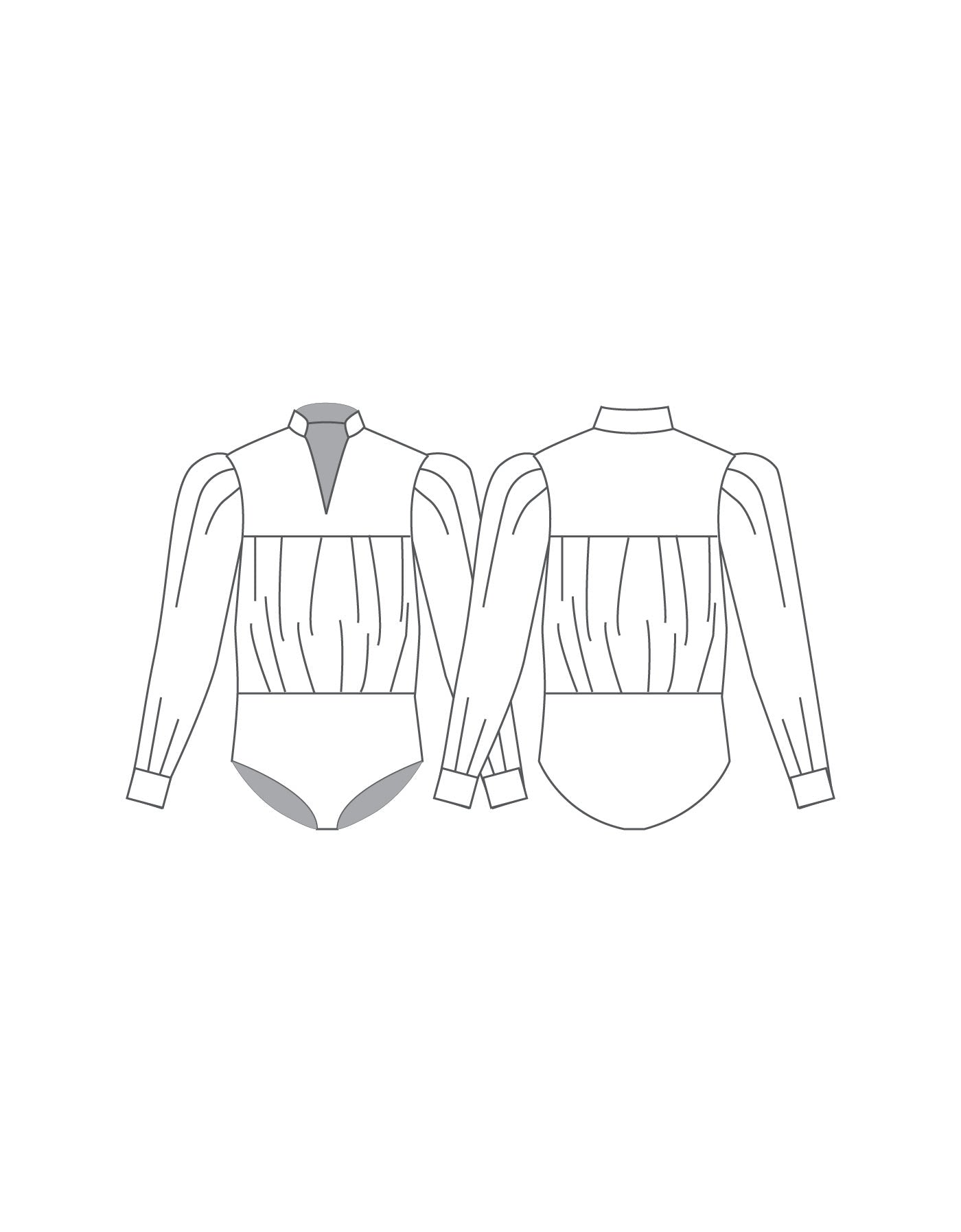 Custom Inked Boys Ballet Leotard - Lycra