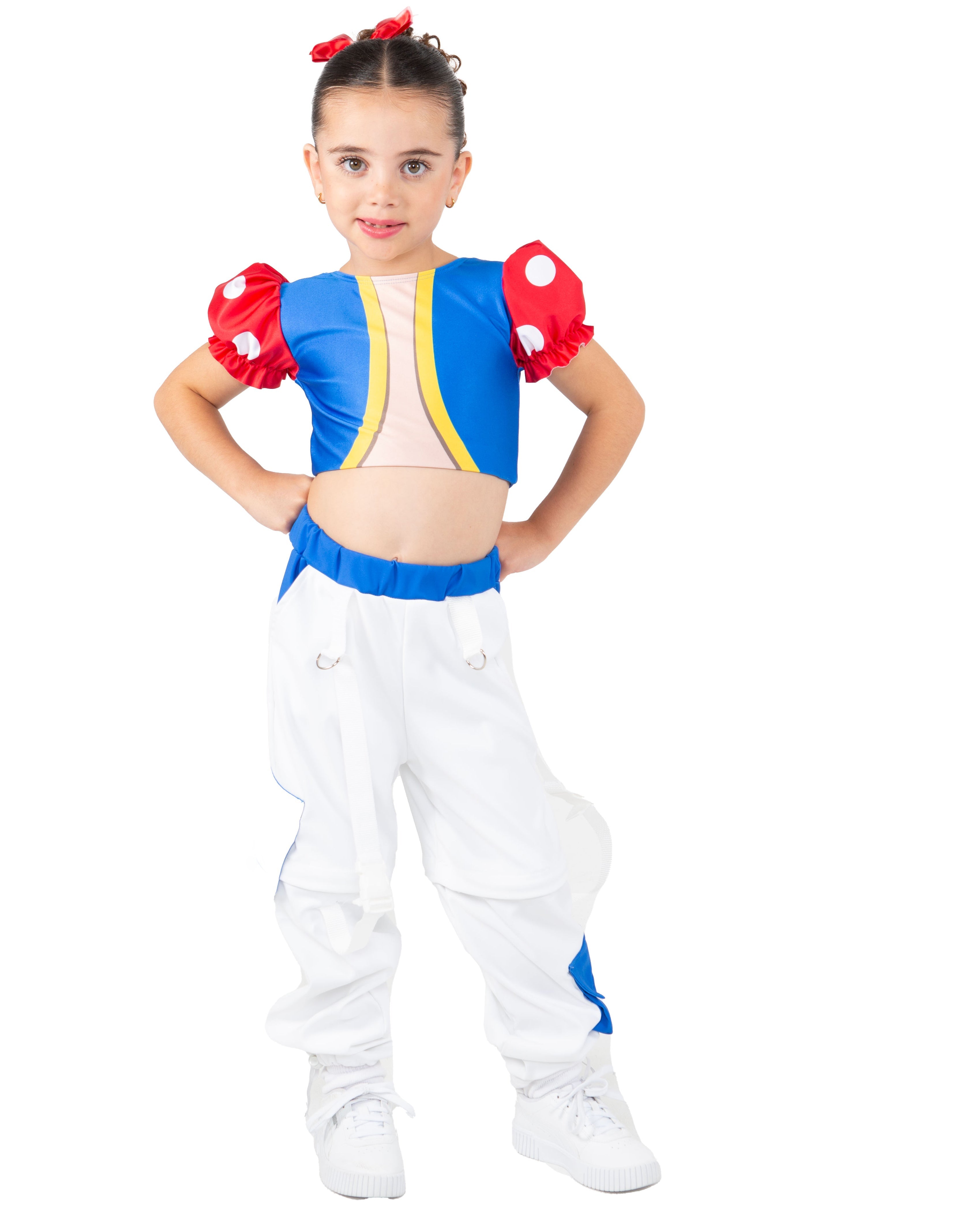 Toad Vest Zipper Cargo Pants with Straps