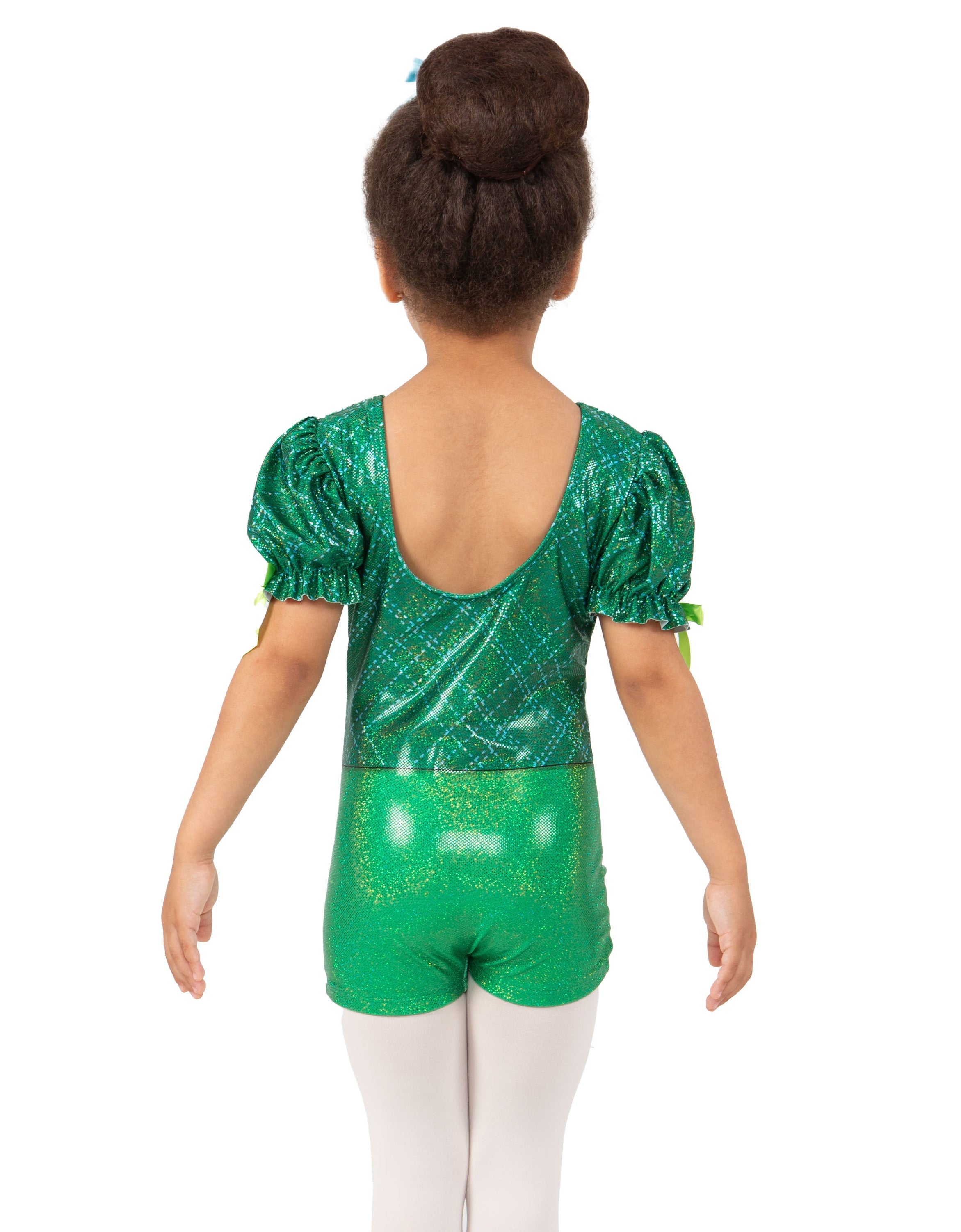Emerald City Minis Puff Sleeve Biketard