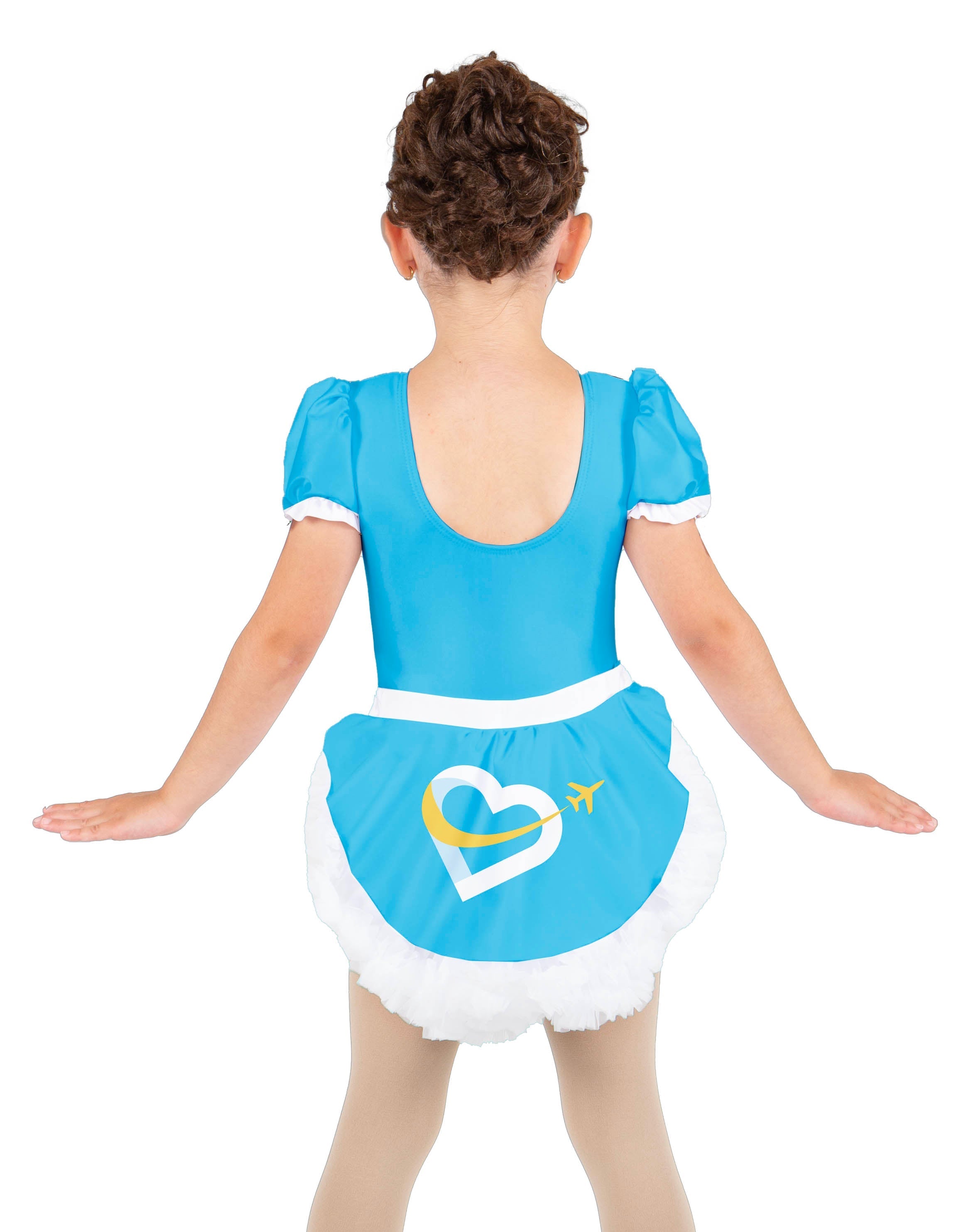 Flight Attendant Pettibustle with Top Skirt