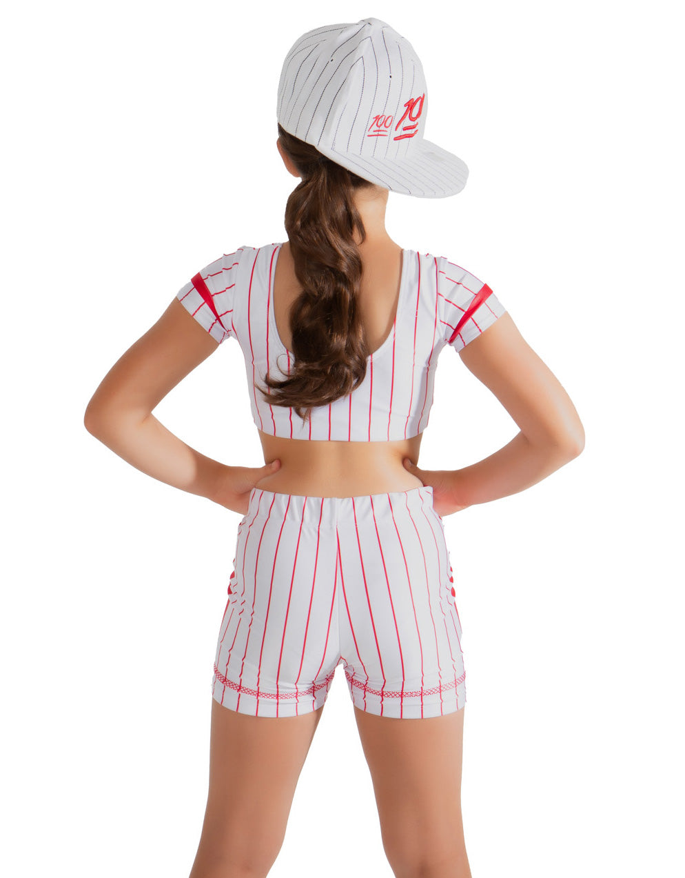 Little All Star Cap Sleeve Crop Top