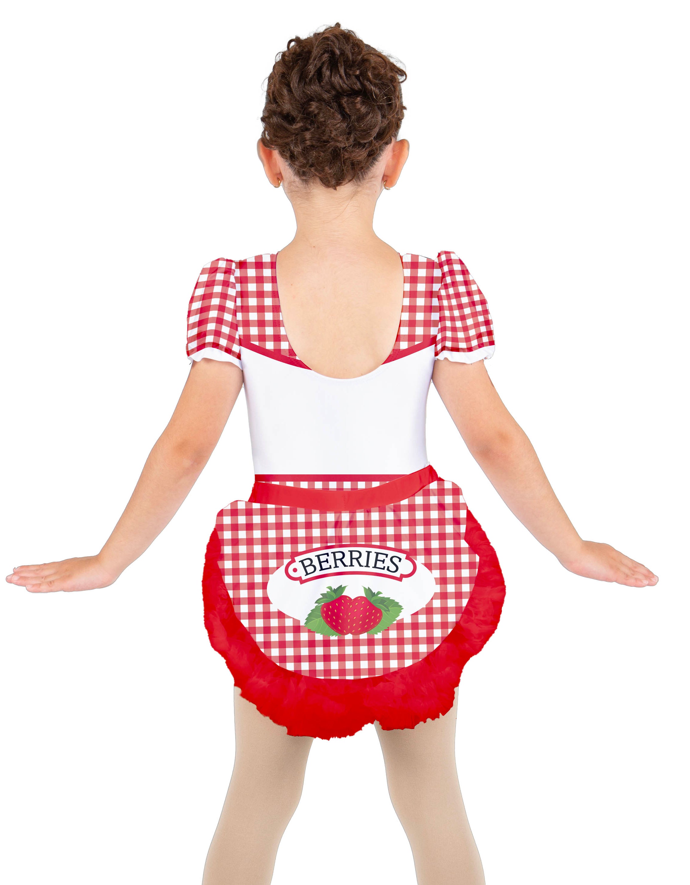 Berry Jam Pettibustle with Top Skirt