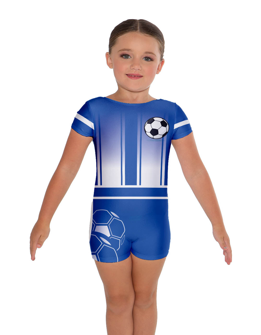 Kick It Cap Sleeve Biketard