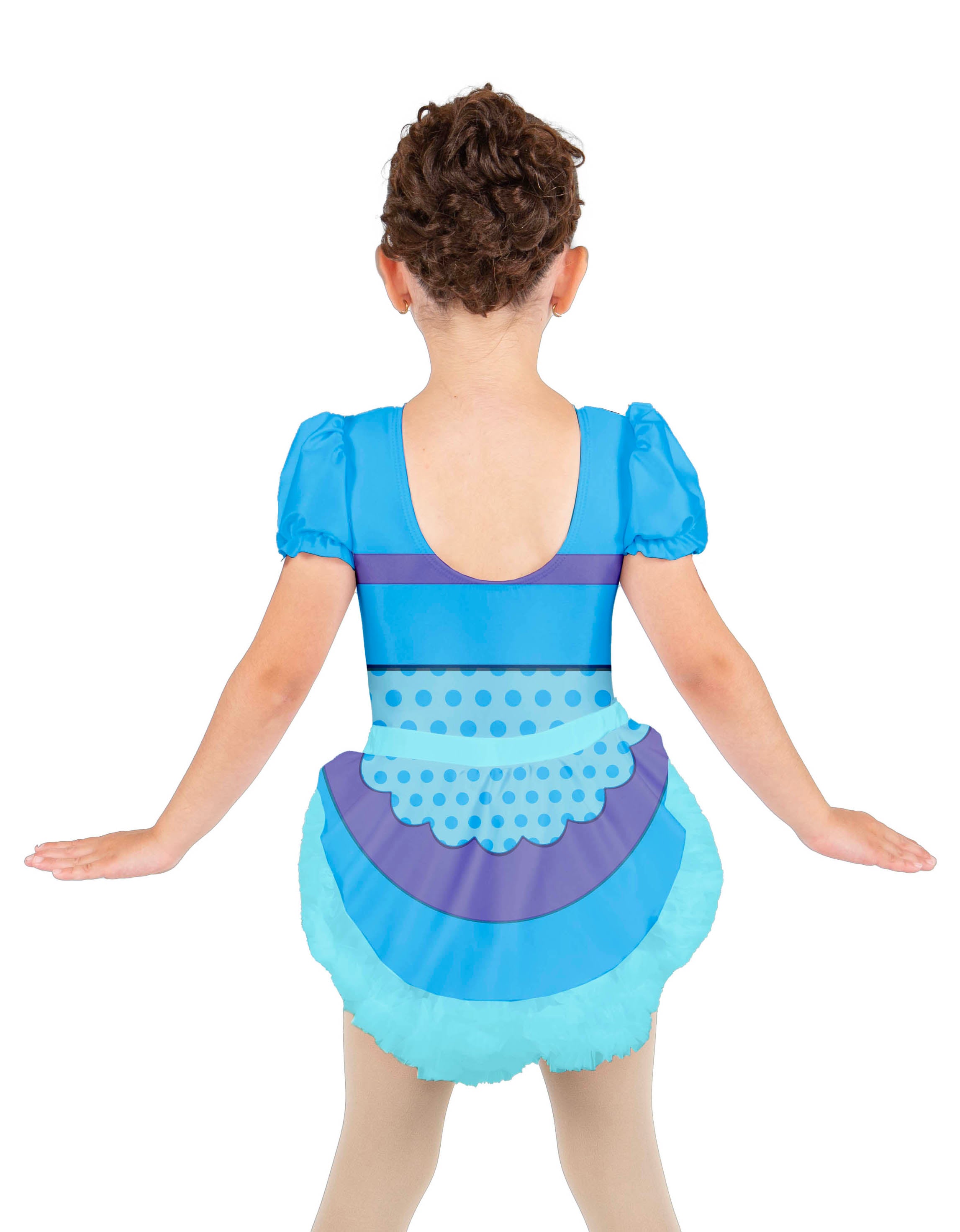 Blueberry Gal Pettibustle with Top Skirt