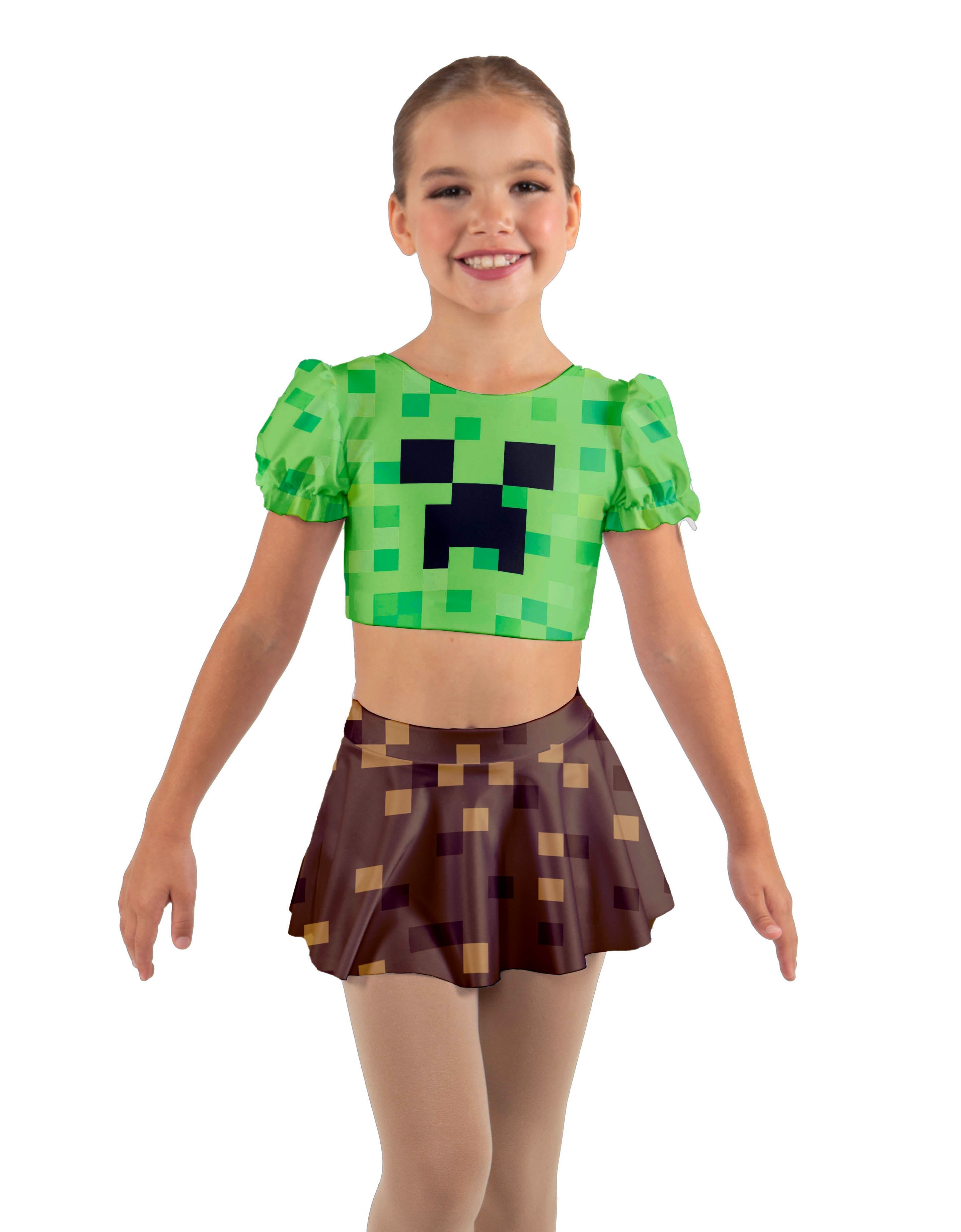 Pixels Top Skirt