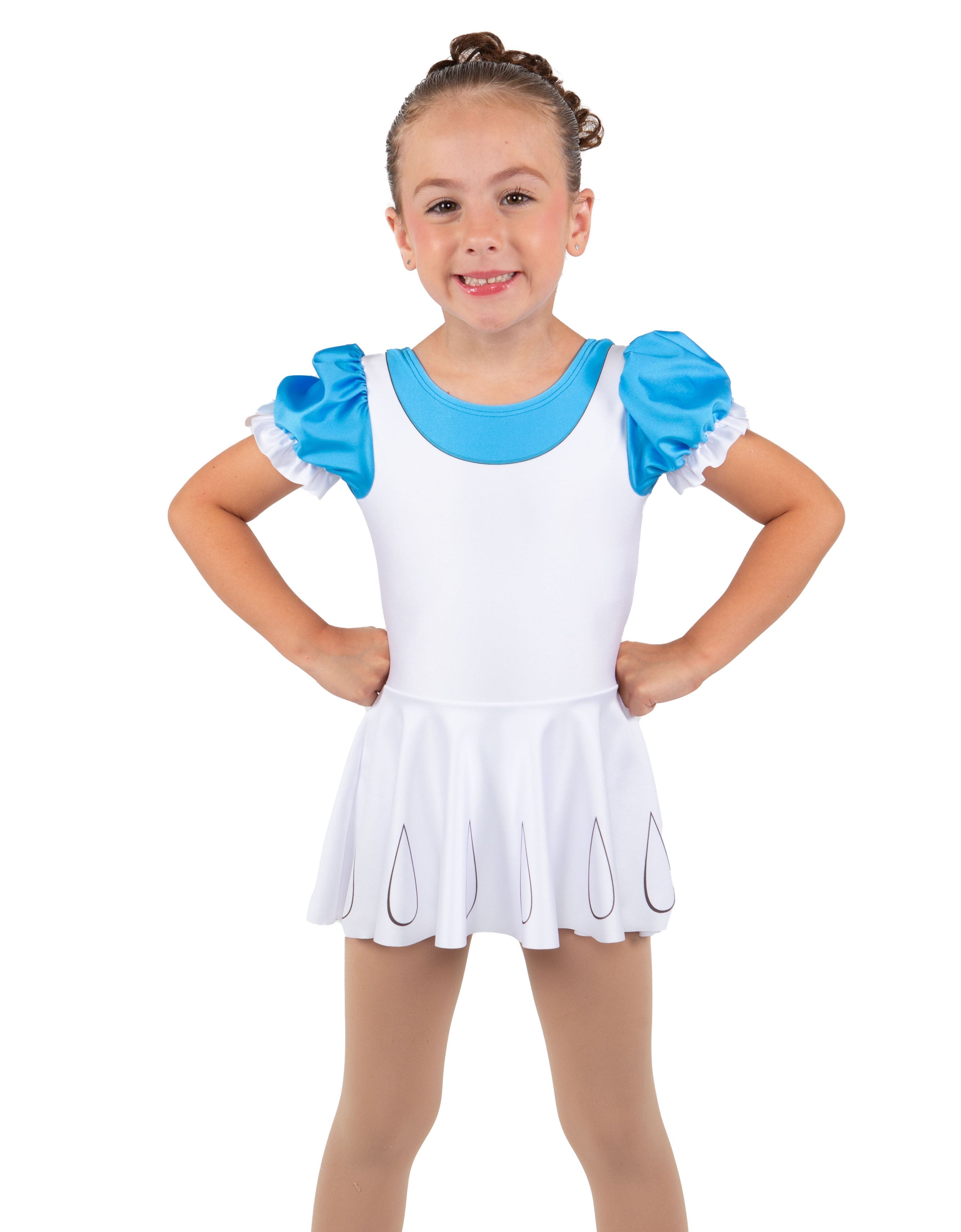 Smurfettes Puff Sleeve Dress