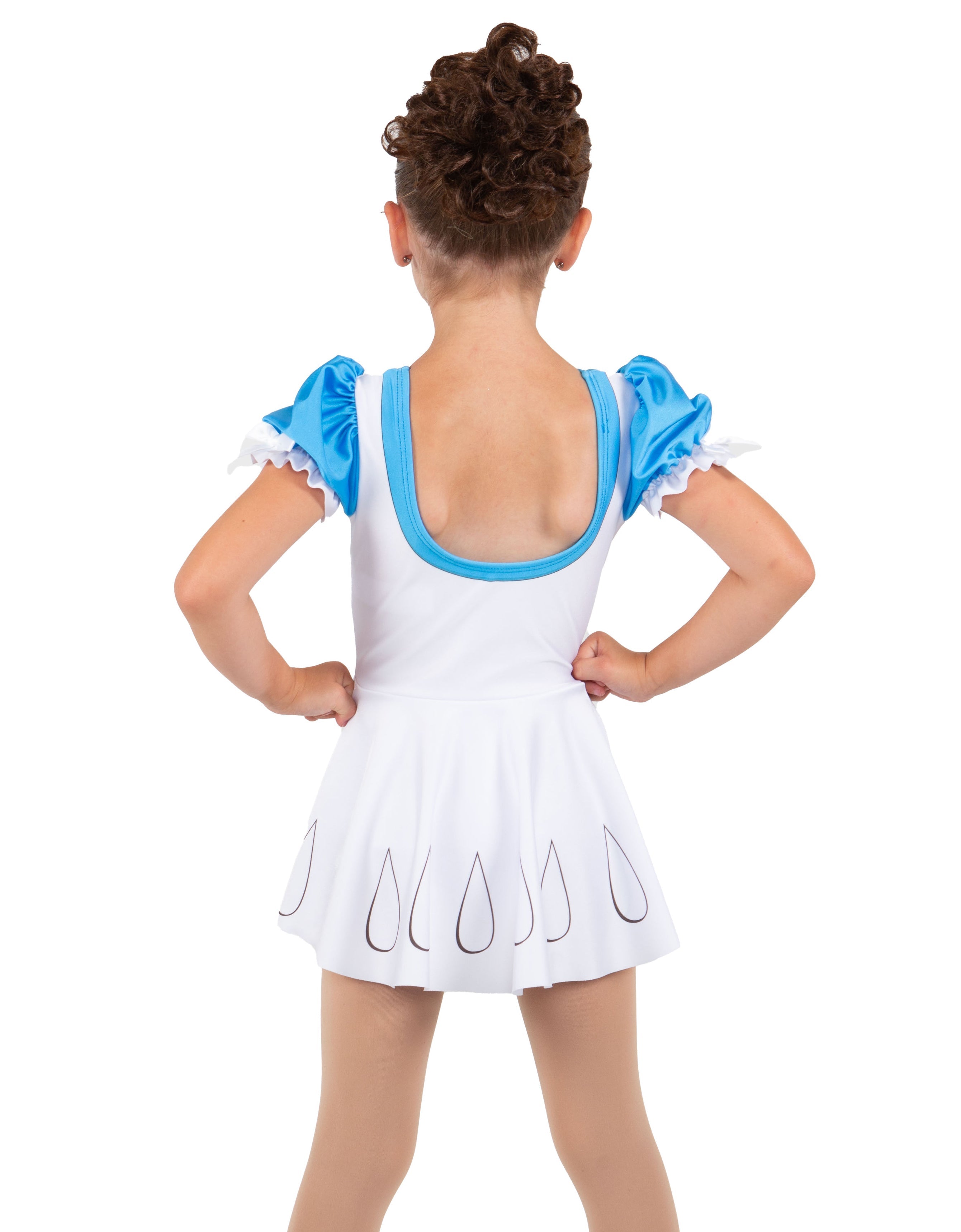 Smurfettes Puff Sleeve Dress