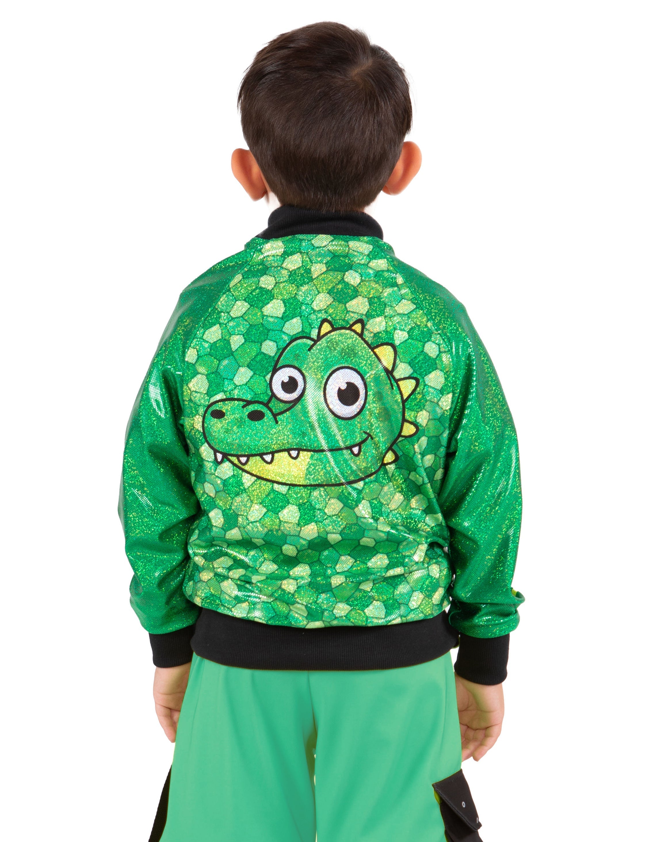 Crocodile Rock Jockey Jacket Low Collar No Pocket