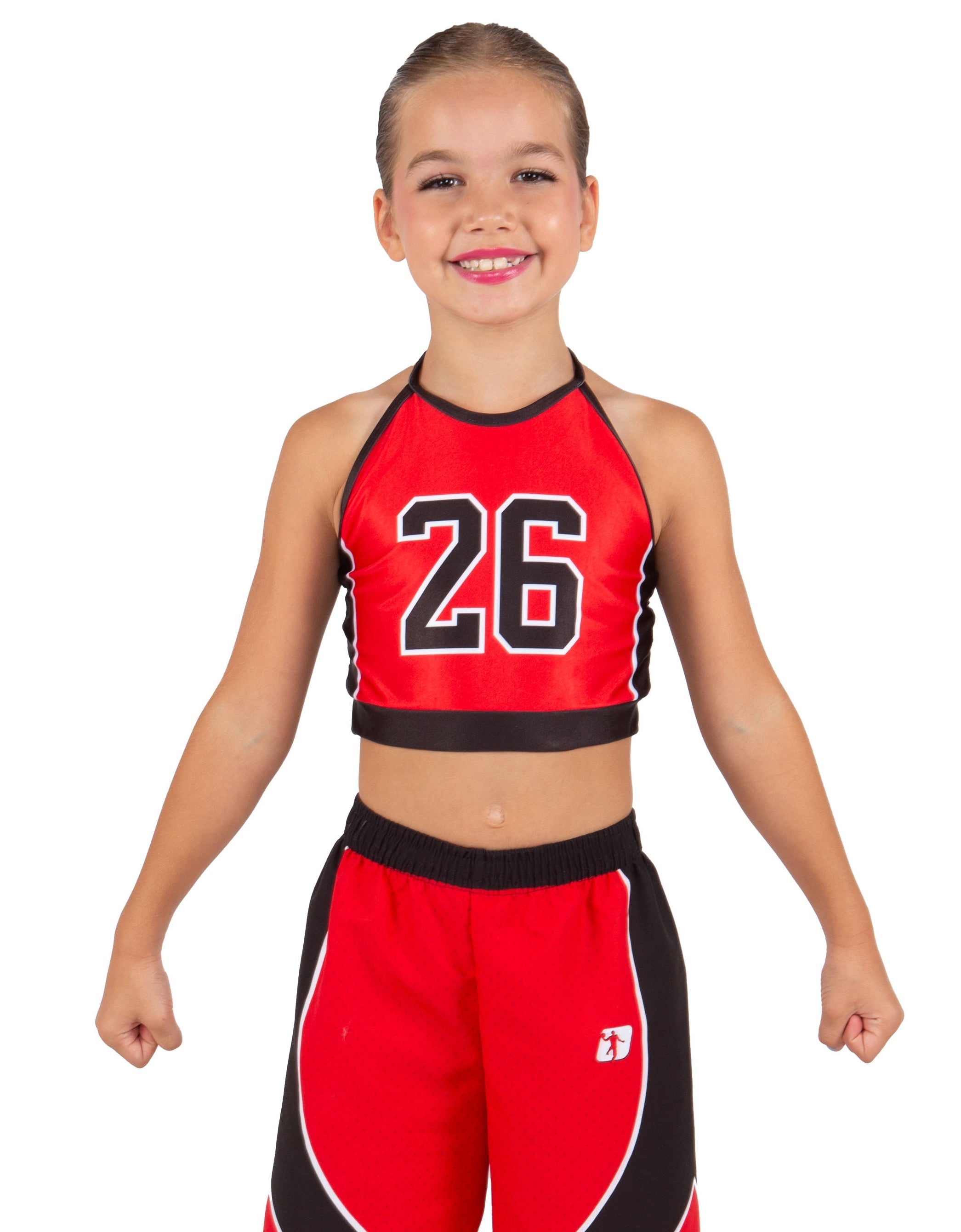 Hoopz Halter Binding Crop Top