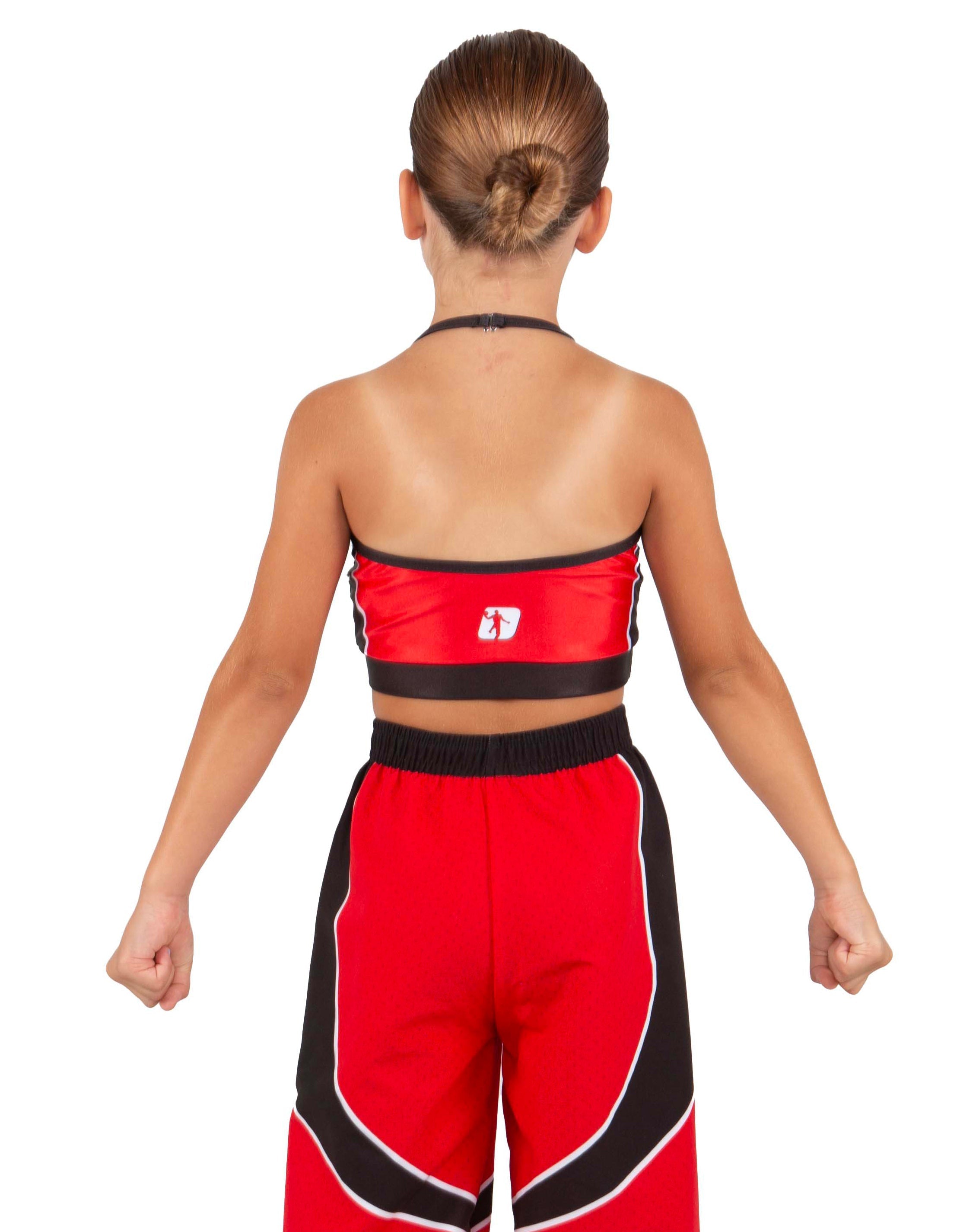 Hoopz Halter Binding Crop Top