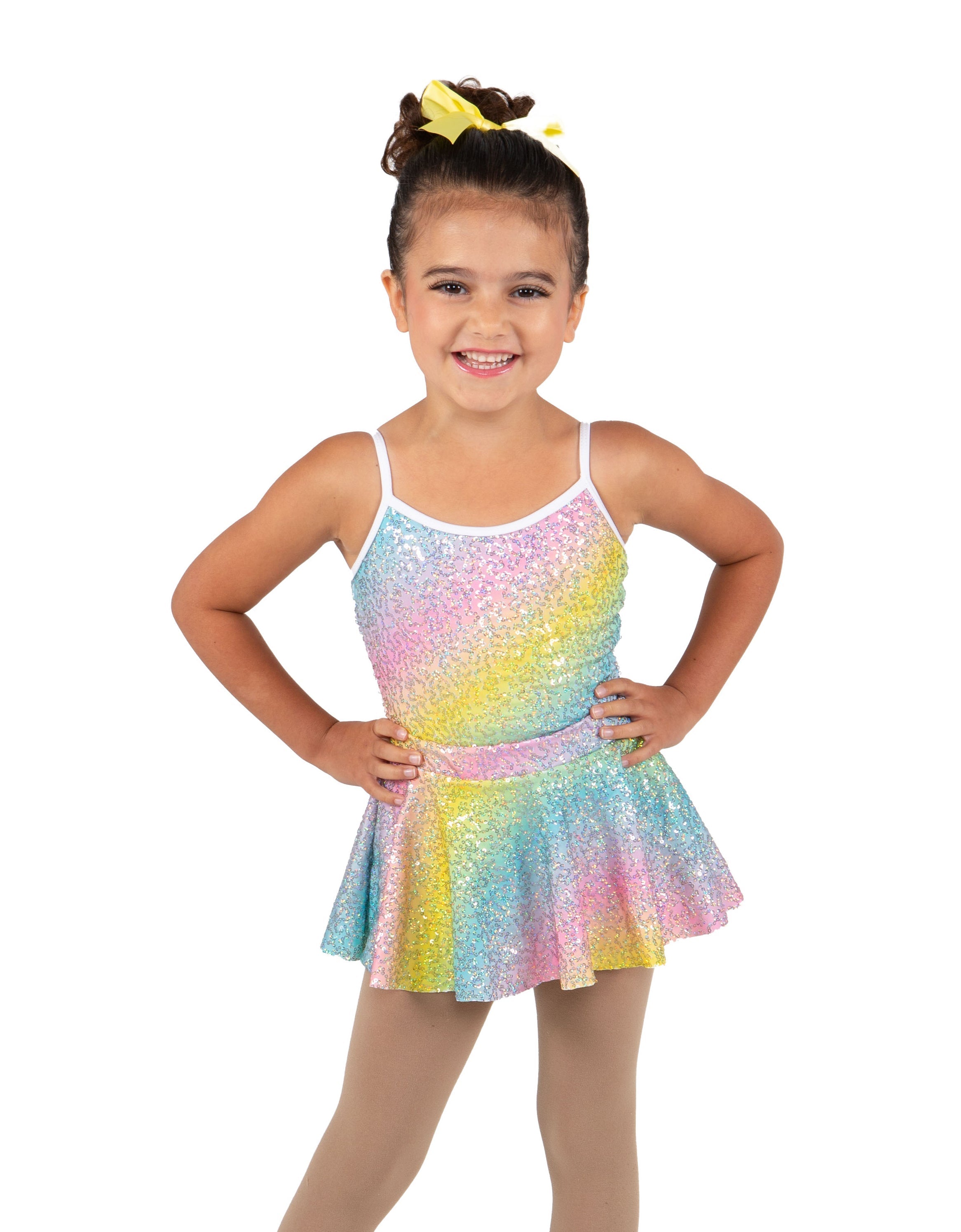 Sparkling Rainbow Top Skirt