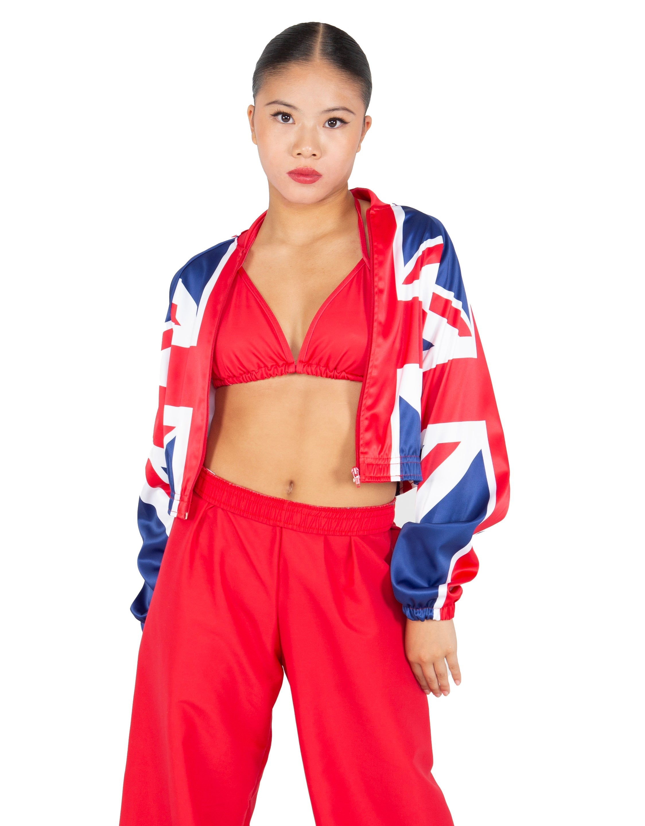 British Cropped Jockey Jacket No Rib