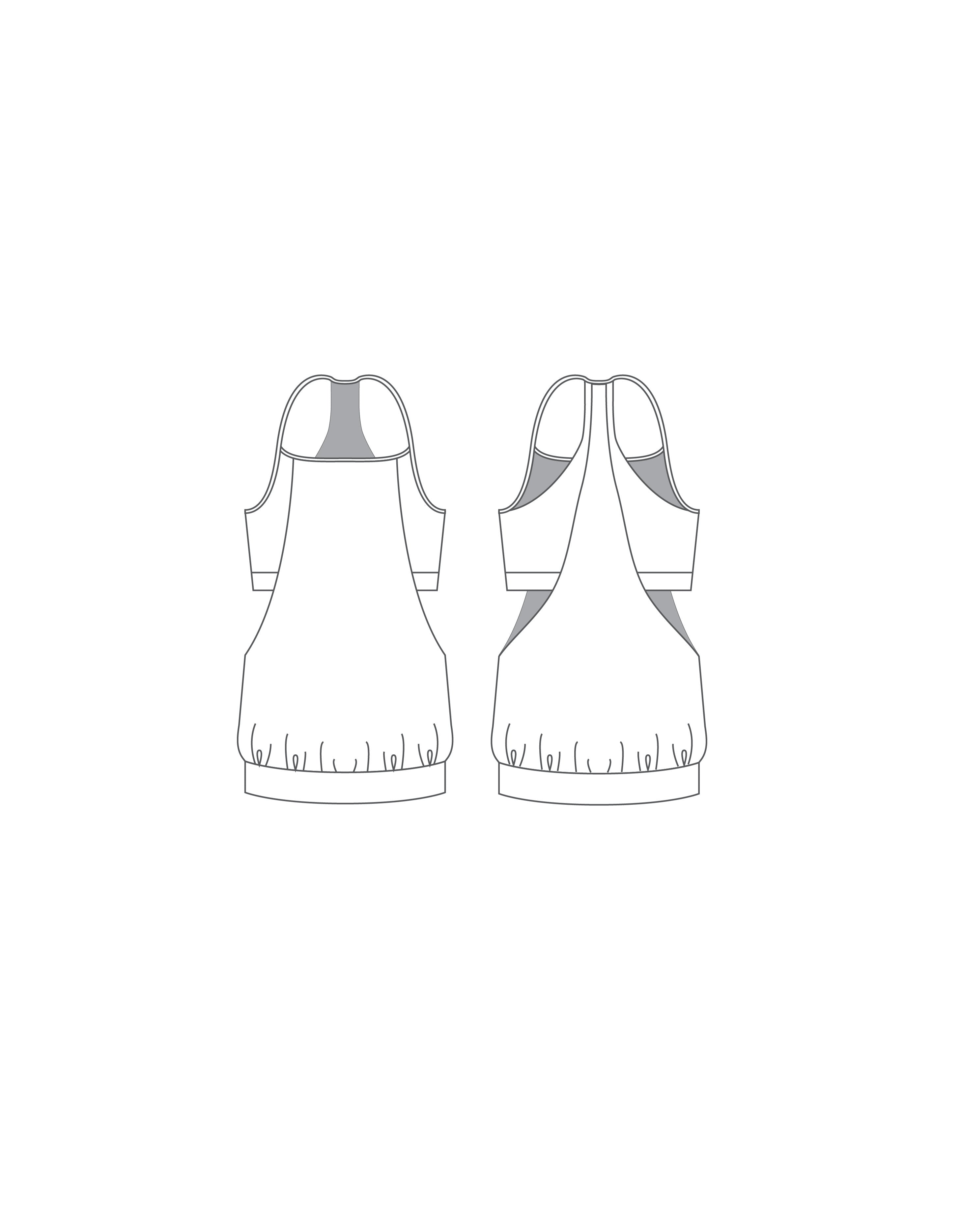 Custom Double tank - Black Supplex