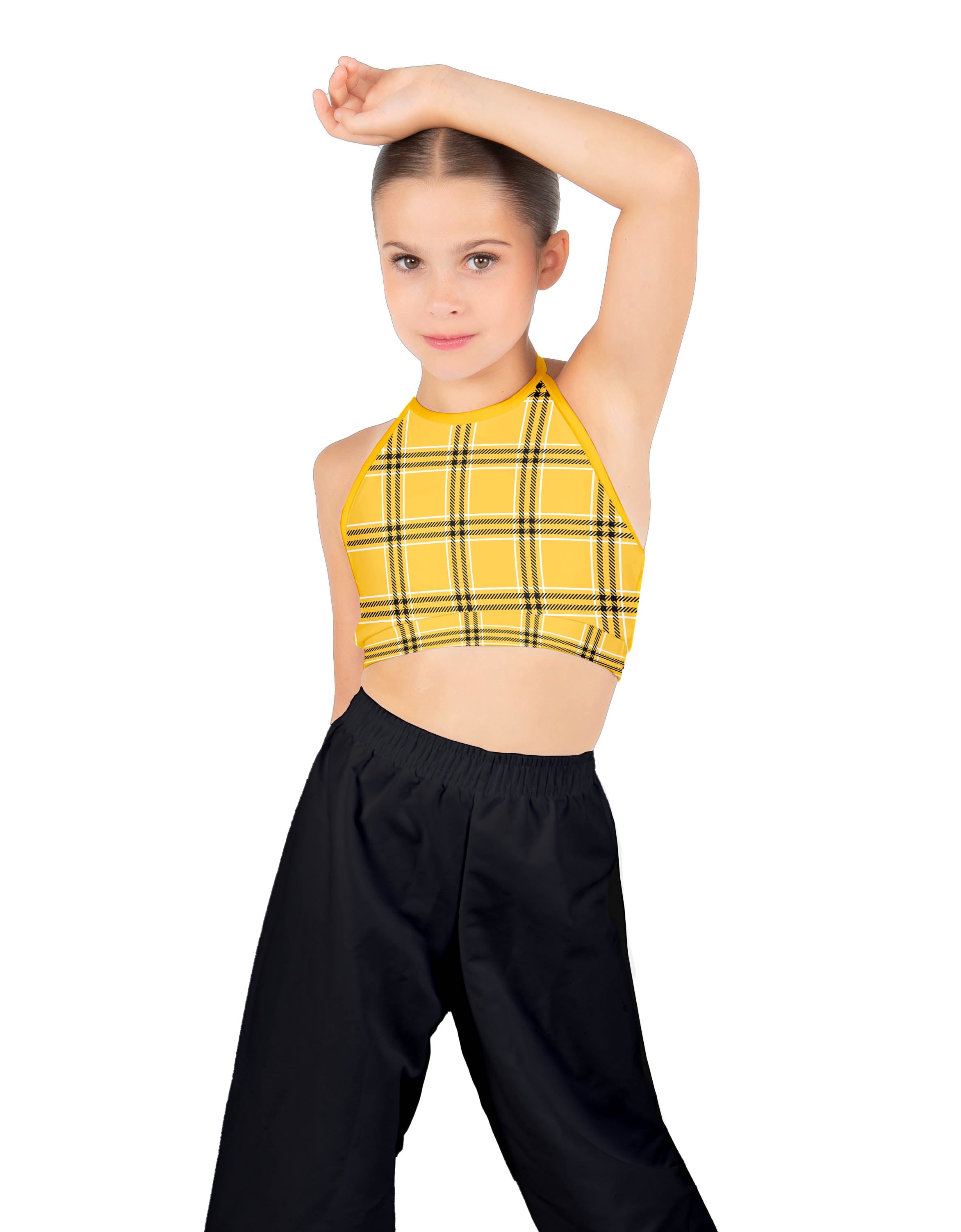 Totally Clueless Halter Binding Crop Top