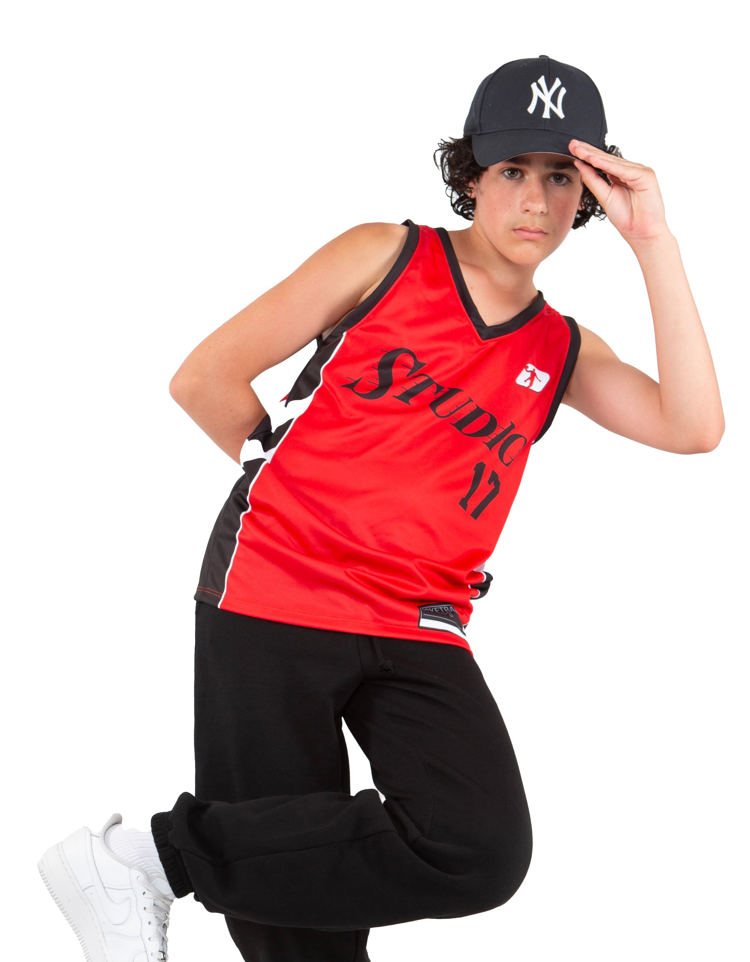 Varsity Basketball Jersey No Side Panel