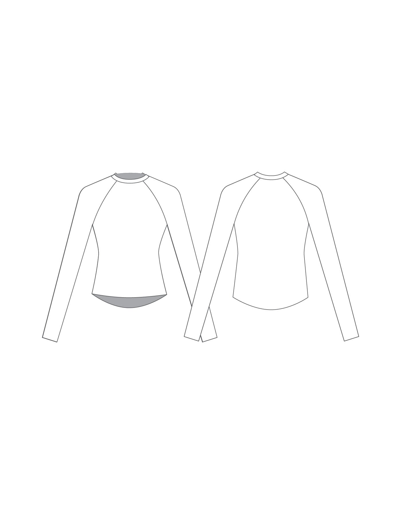 Custom Inked Rashgaurd - Raglan Long Sleeve