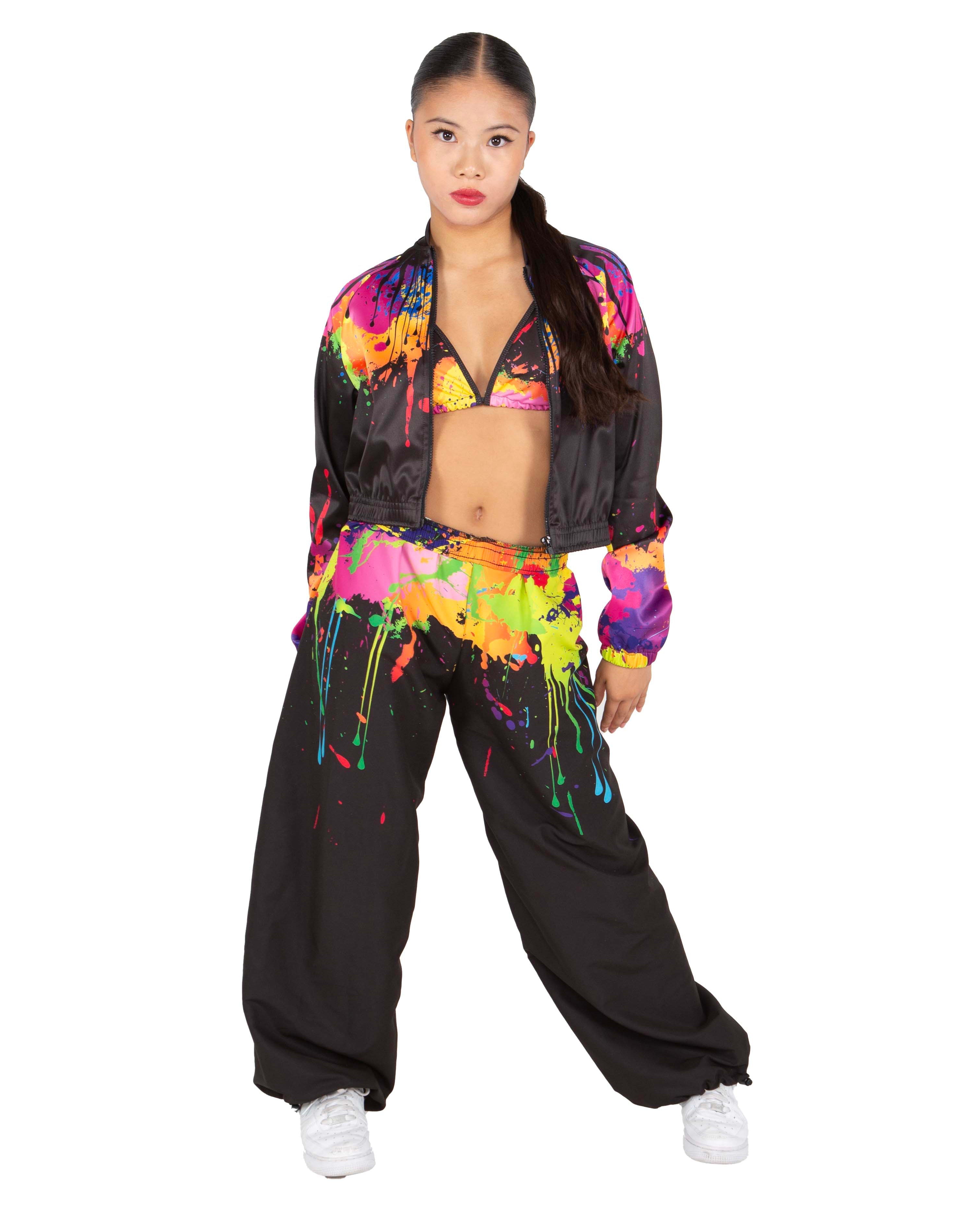 Paint Splatter Cargo Pants