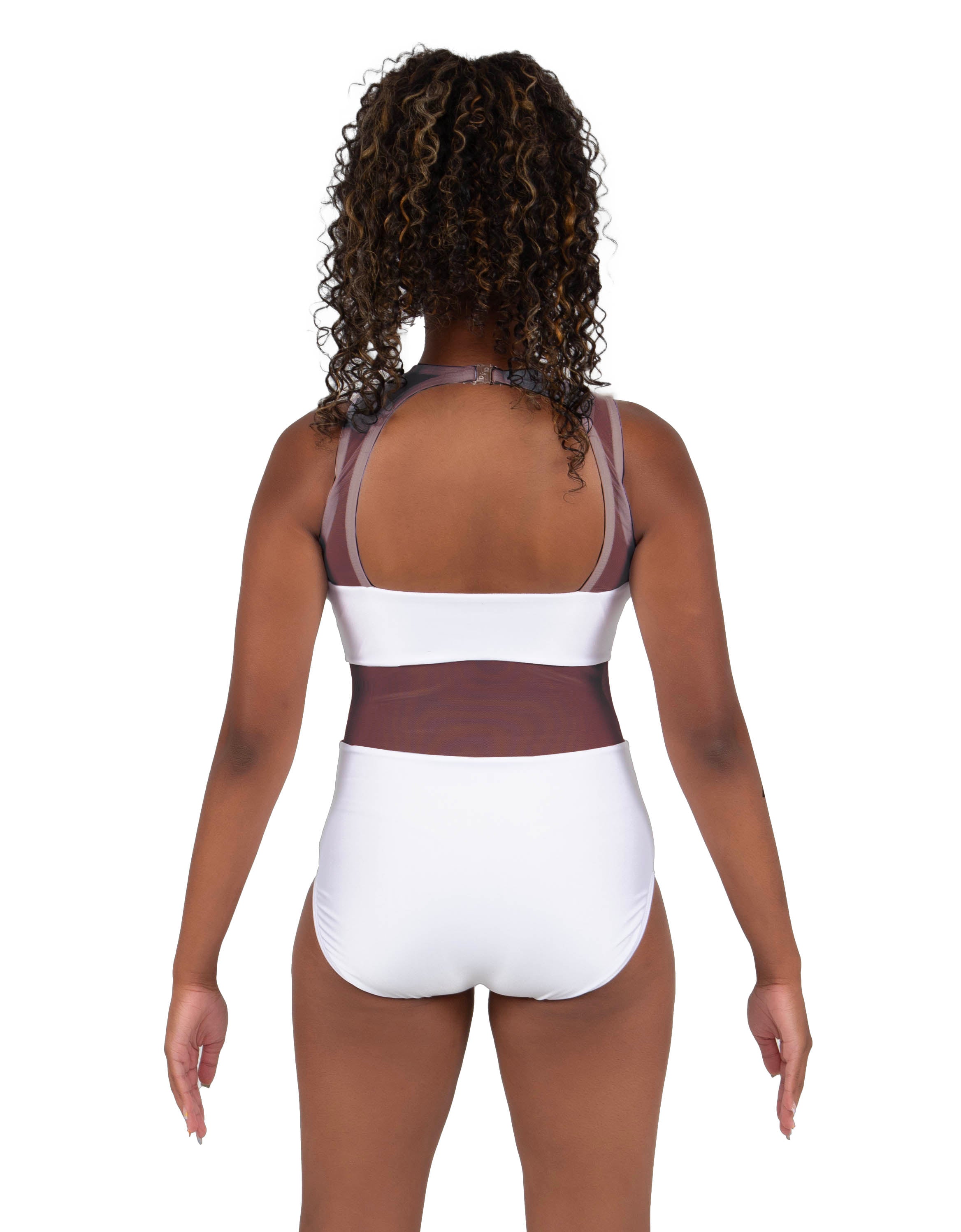 Solid Lycra Ambition Sleeveless Leotard