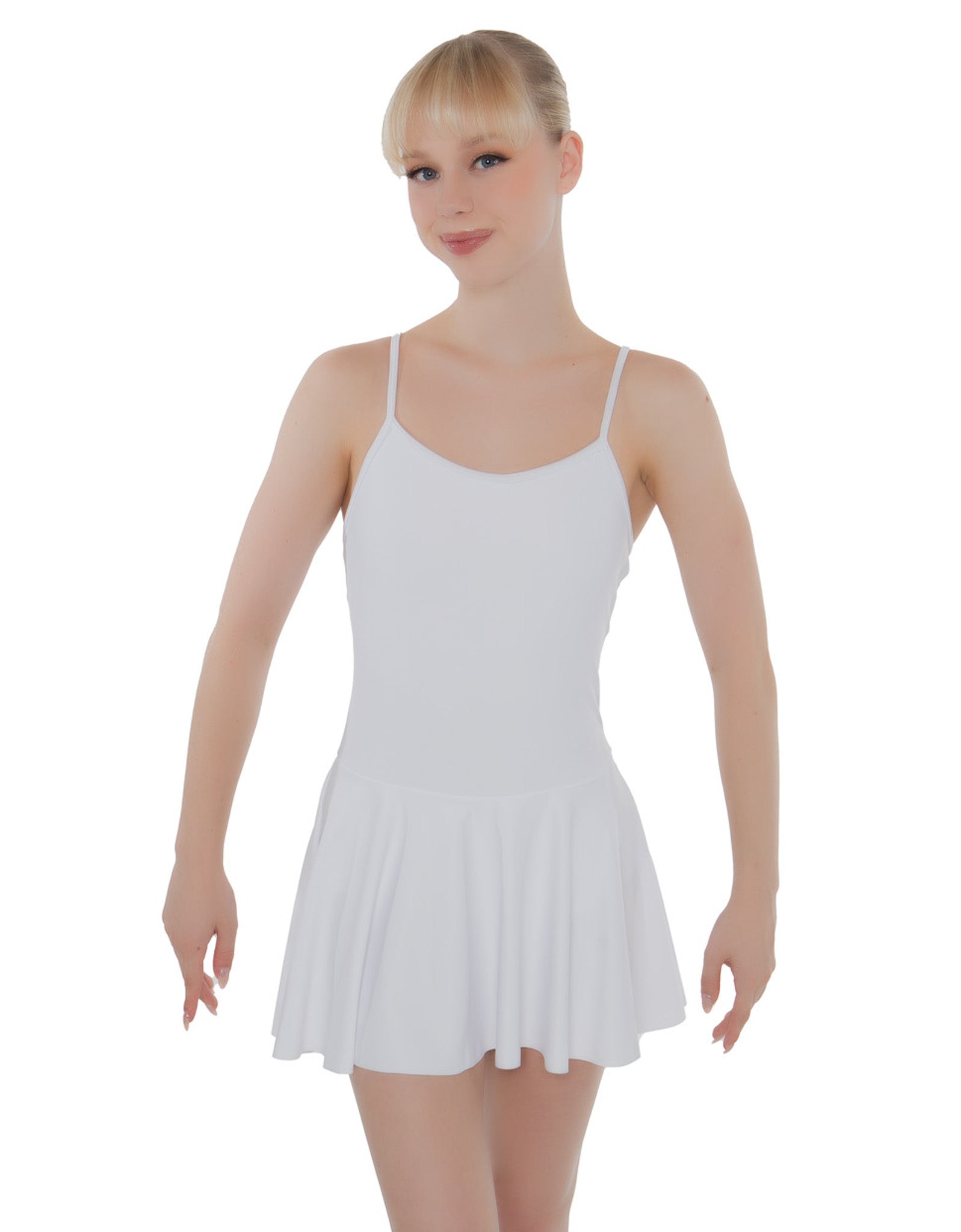 Solid Lycra Cami Dress