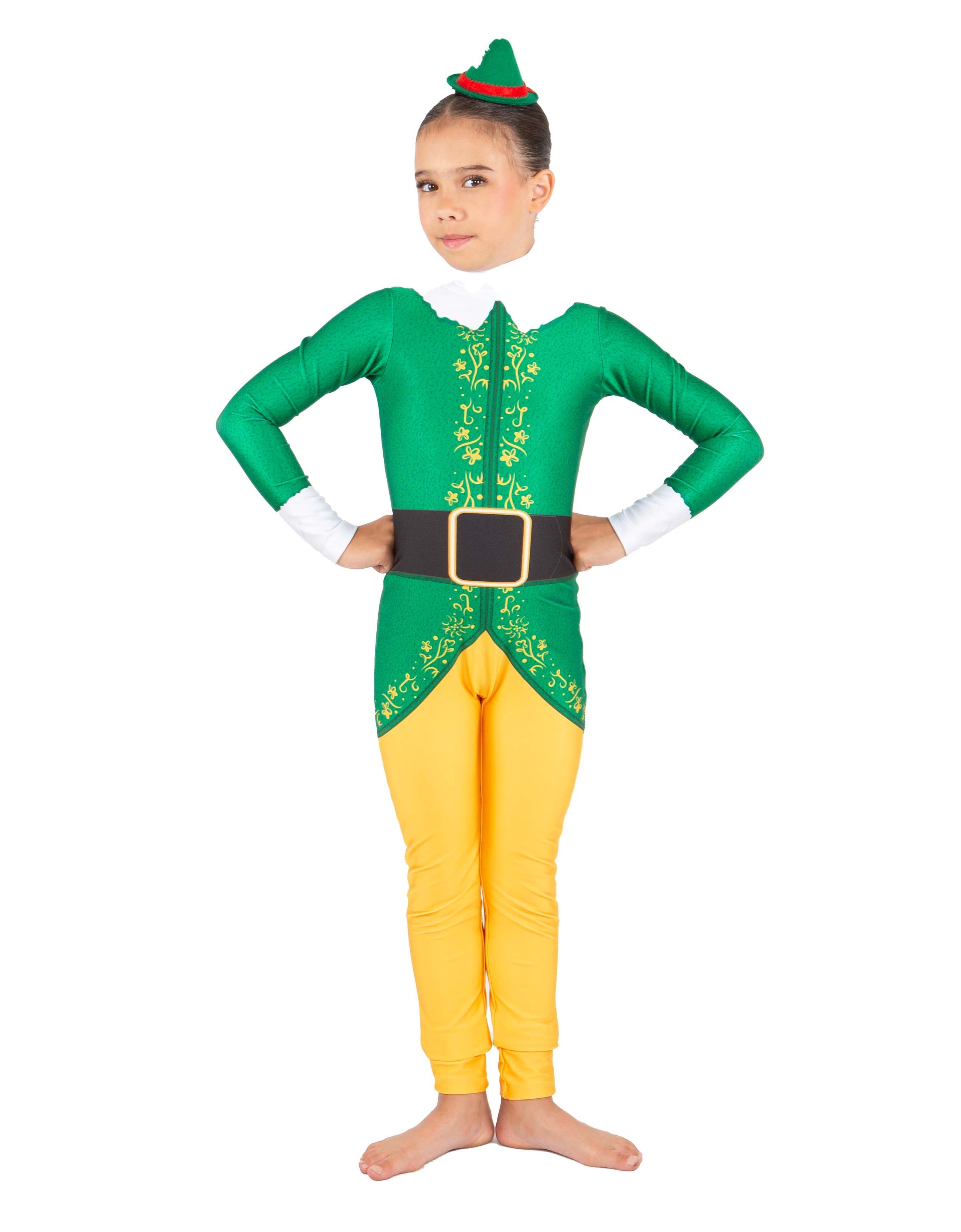 City Elf LS Tneck Zipper Back Unitard