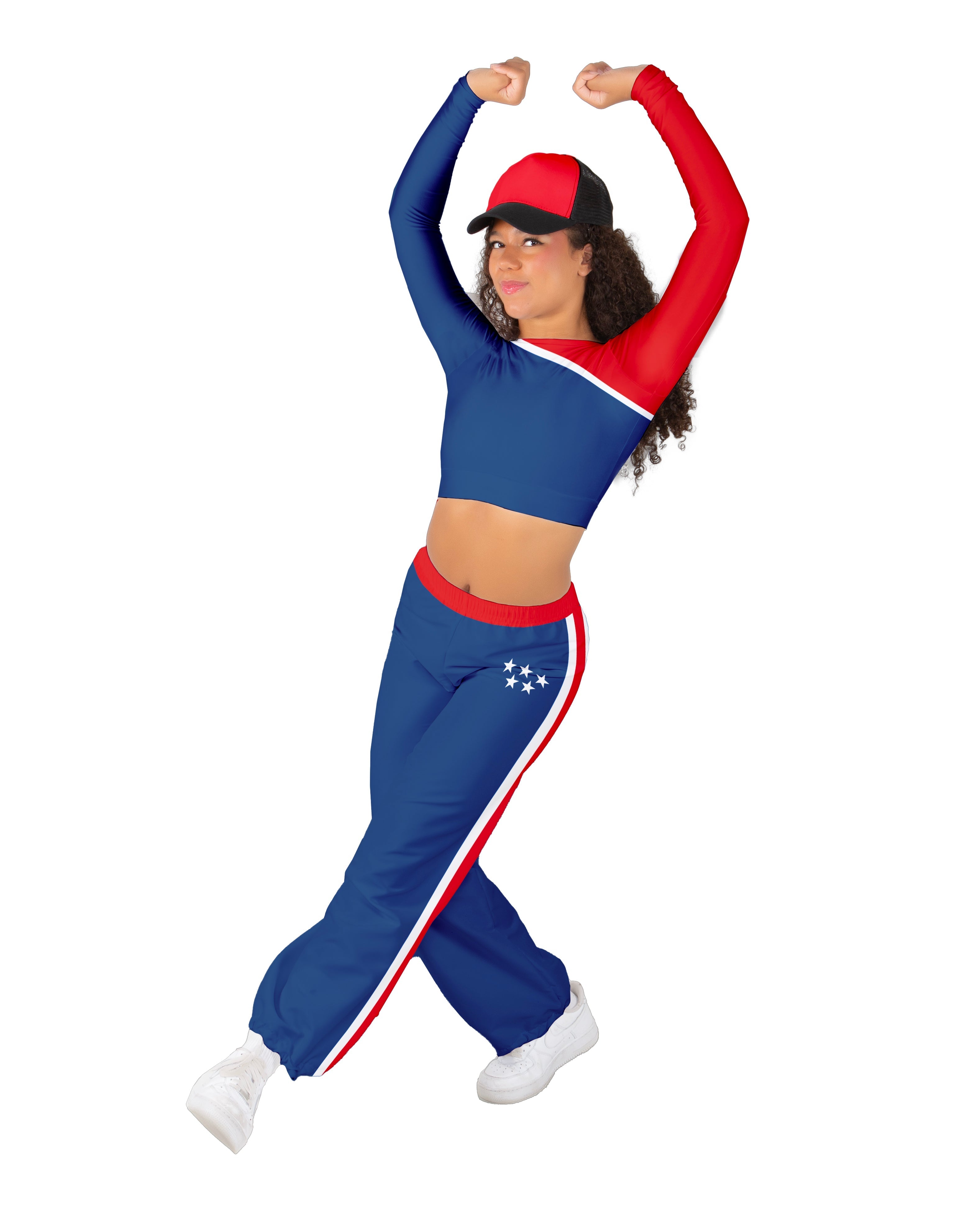 Red White and Blue Cargo Pants