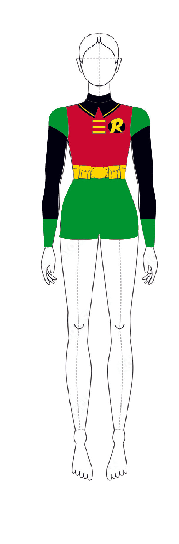 Hero Helper LS Keyhole Biketard