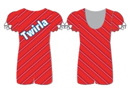 Twirla Puff Sleeve Biketard