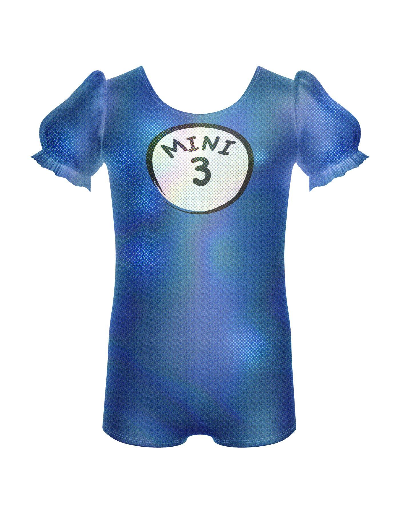 Minis Puff Sleeve Biketard #3