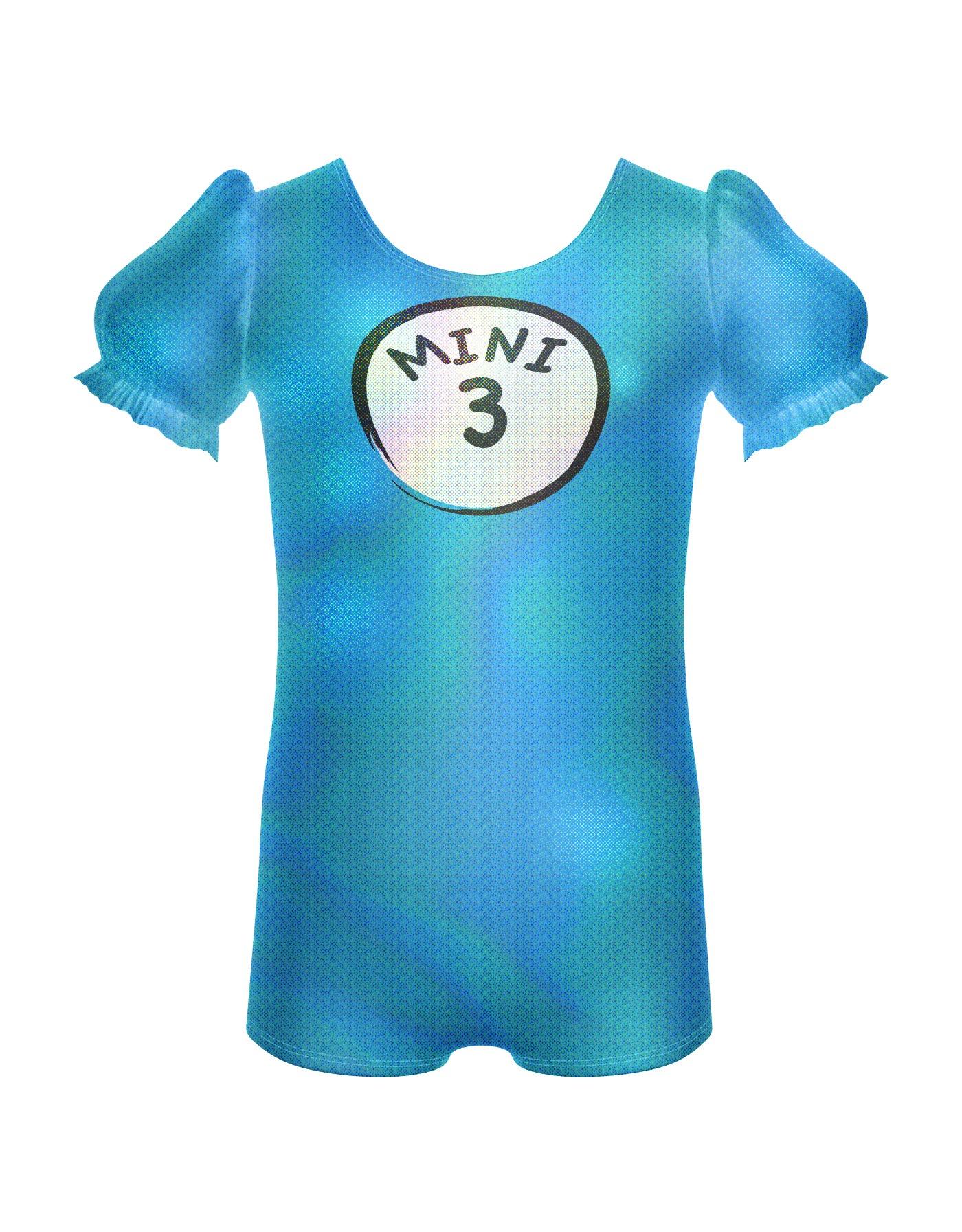 Minis Puff Sleeve Biketard #3