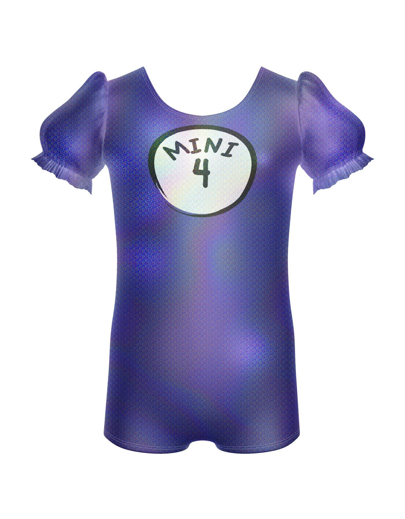 Minis Puff Sleeve Biketard #4