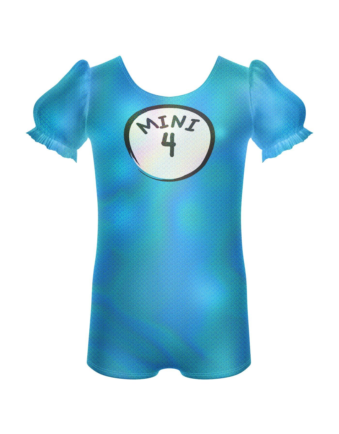 Minis Puff Sleeve Biketard #4