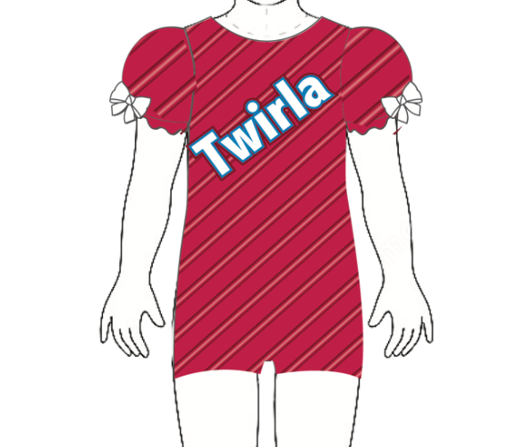 Twirla Puff Sleeve Biketard