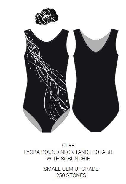 Thrive Gymnastics Custom Glee Lycra Tank Leotard