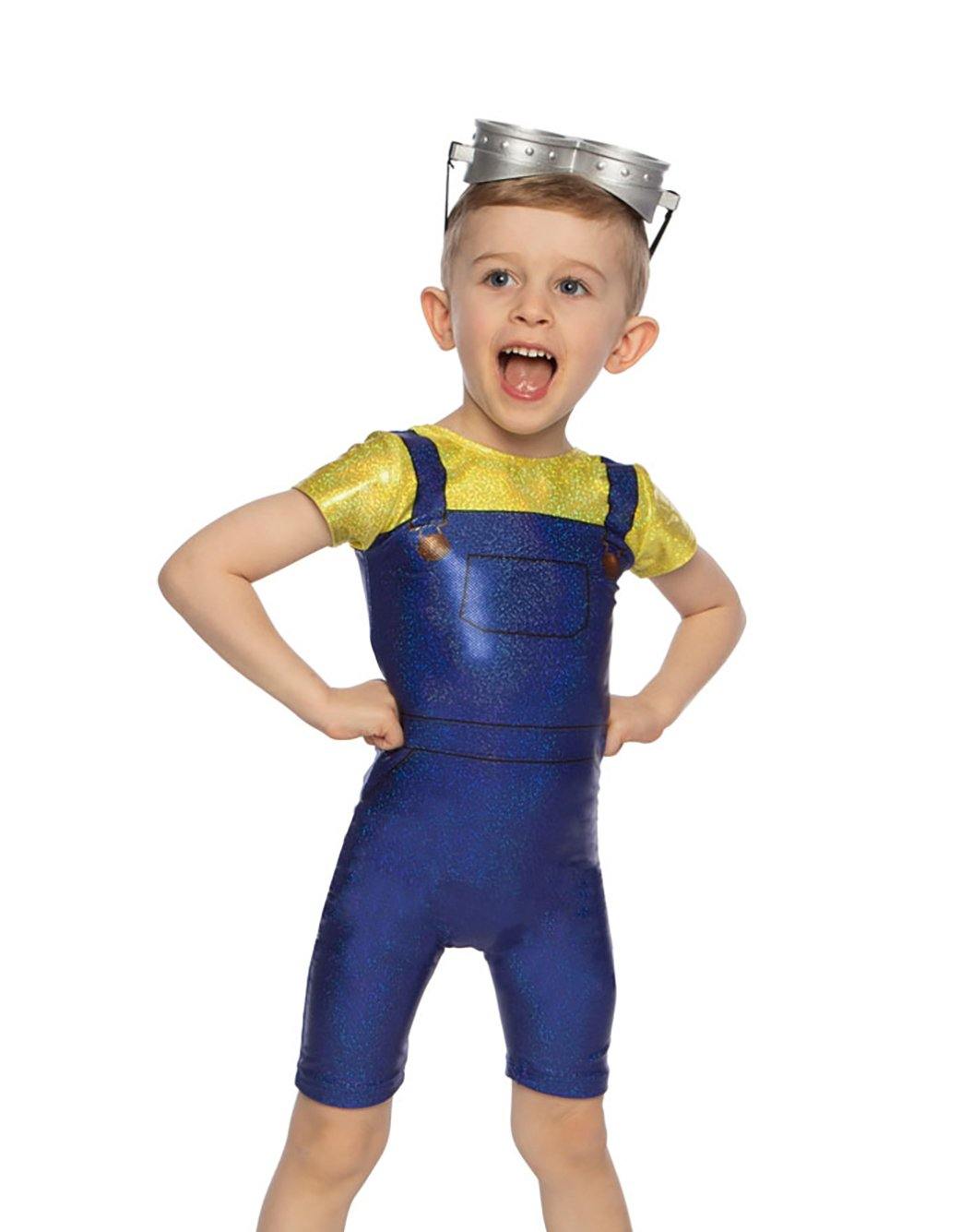 Underlings Boys Cap Sleeve Biketard - Hamilton Theatrical