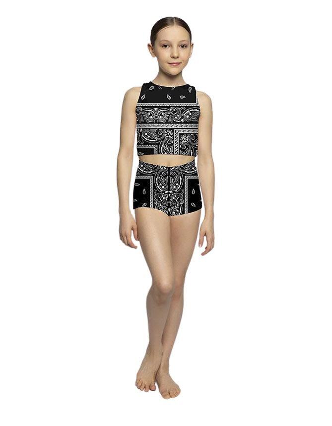 Bandana Sleeveless Crop Top - Hamilton Theatrical