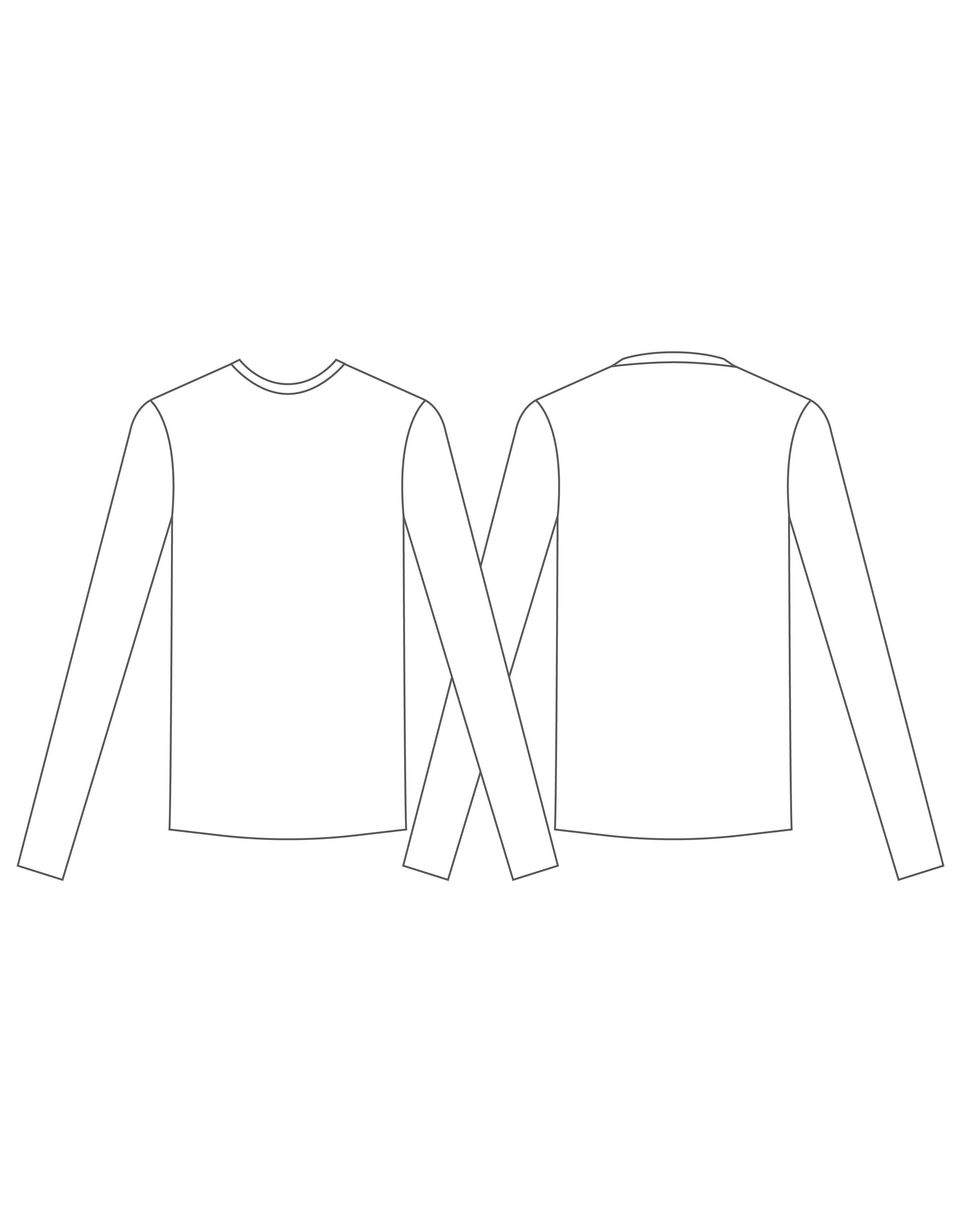 Custom Inked Lycra Boys Long Sleeve Shirt - Hamilton Theatrical