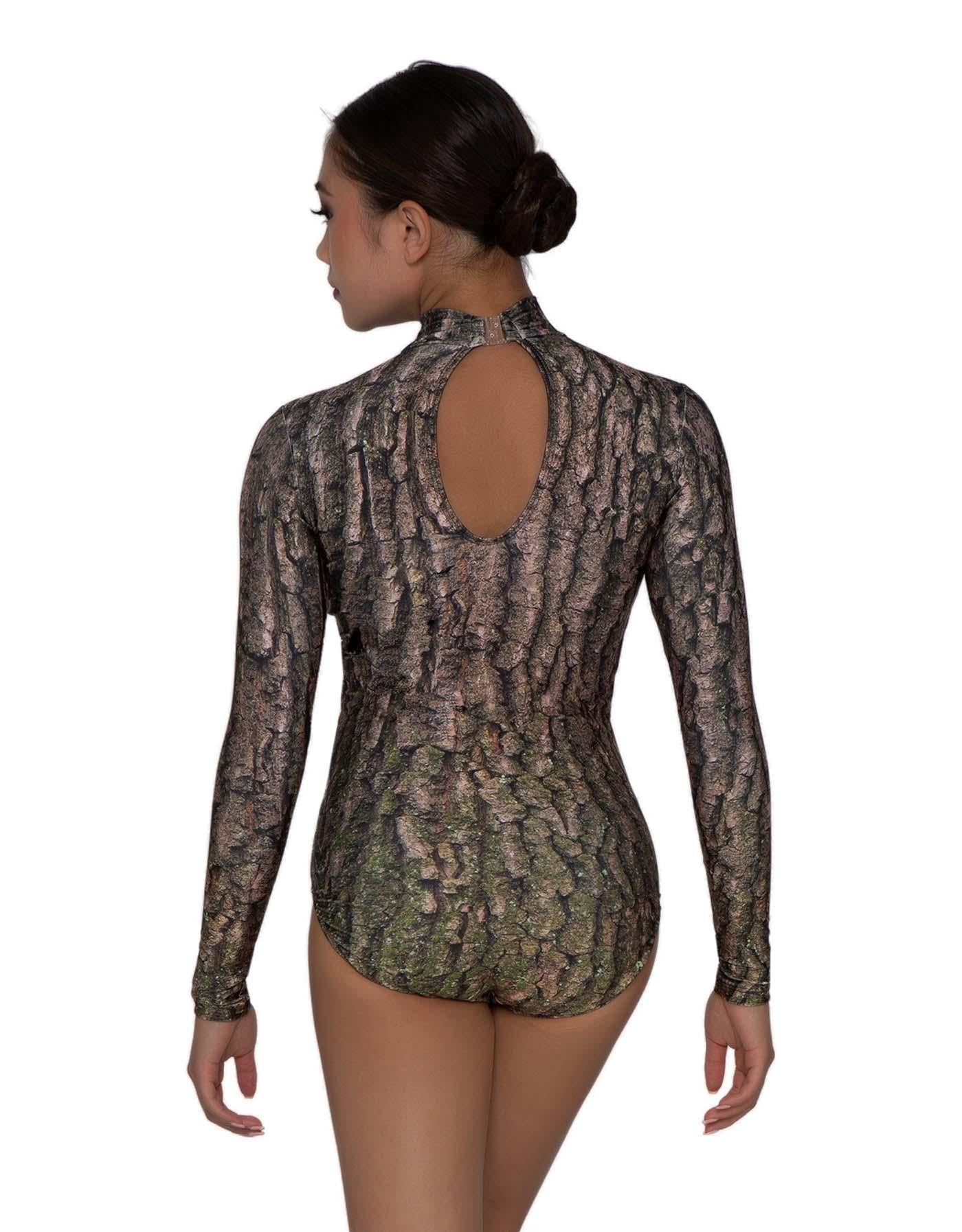 Tree of Life LS Tneck Keyhole Leotard - Hamilton Theatrica