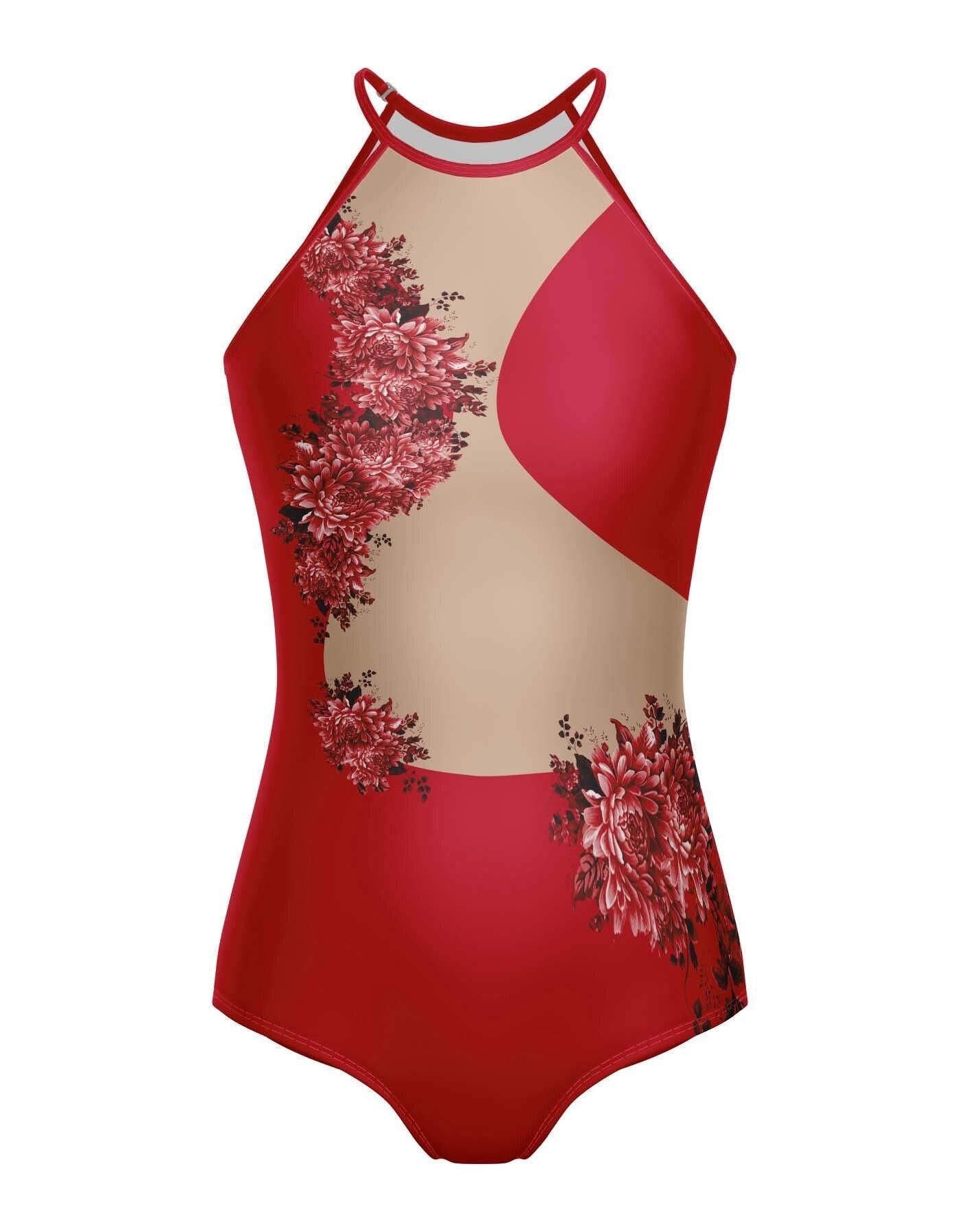 Allure Halter Leotard - Hamilton Theatrical