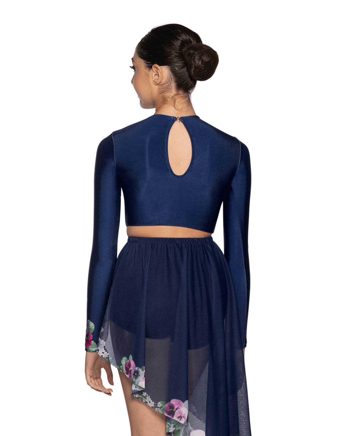 Iris LS Keyhole Crop Top - Hamilton Theatrical