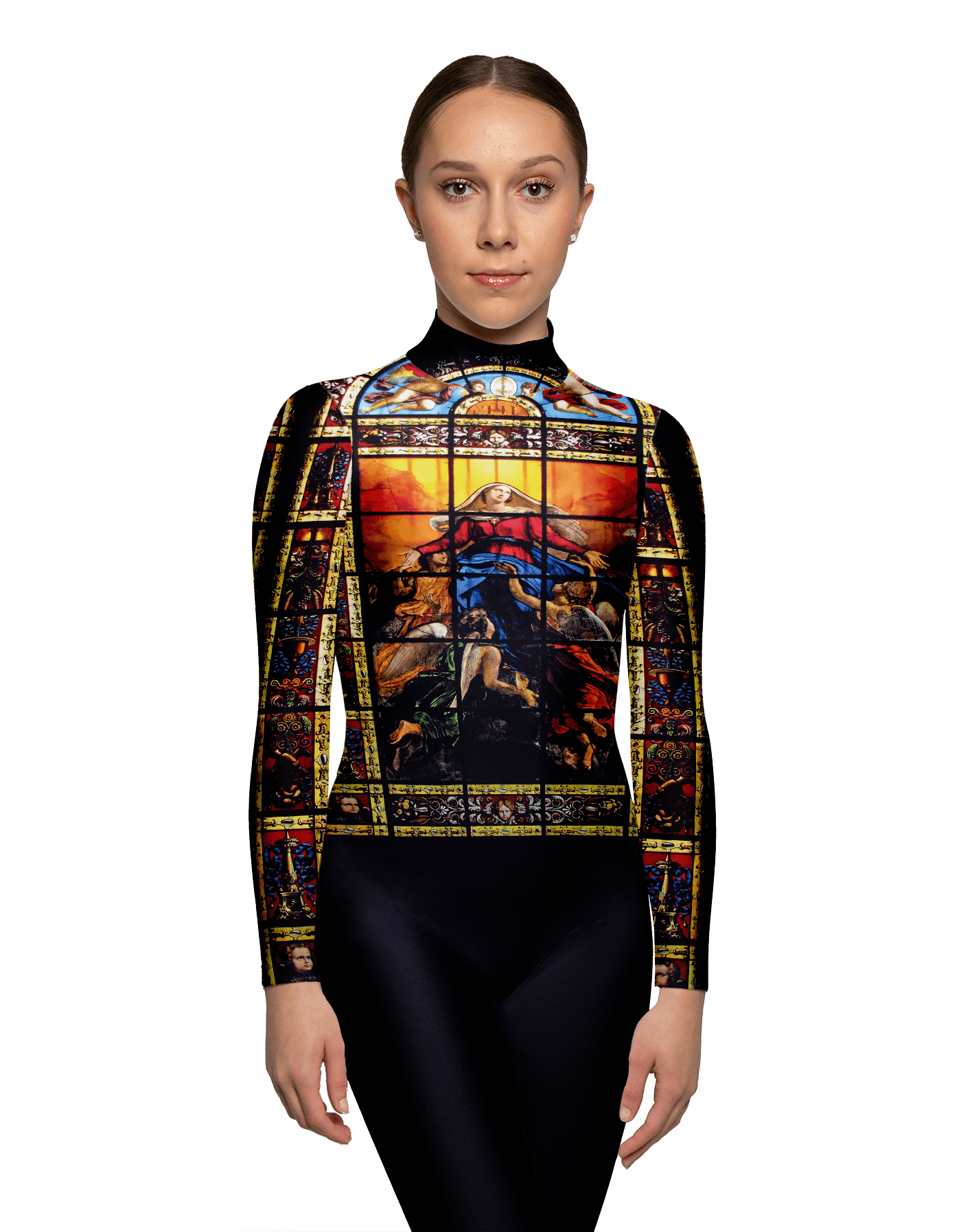 Take Me To Church Long Sleeve Unitard - Hamilton Theatrical