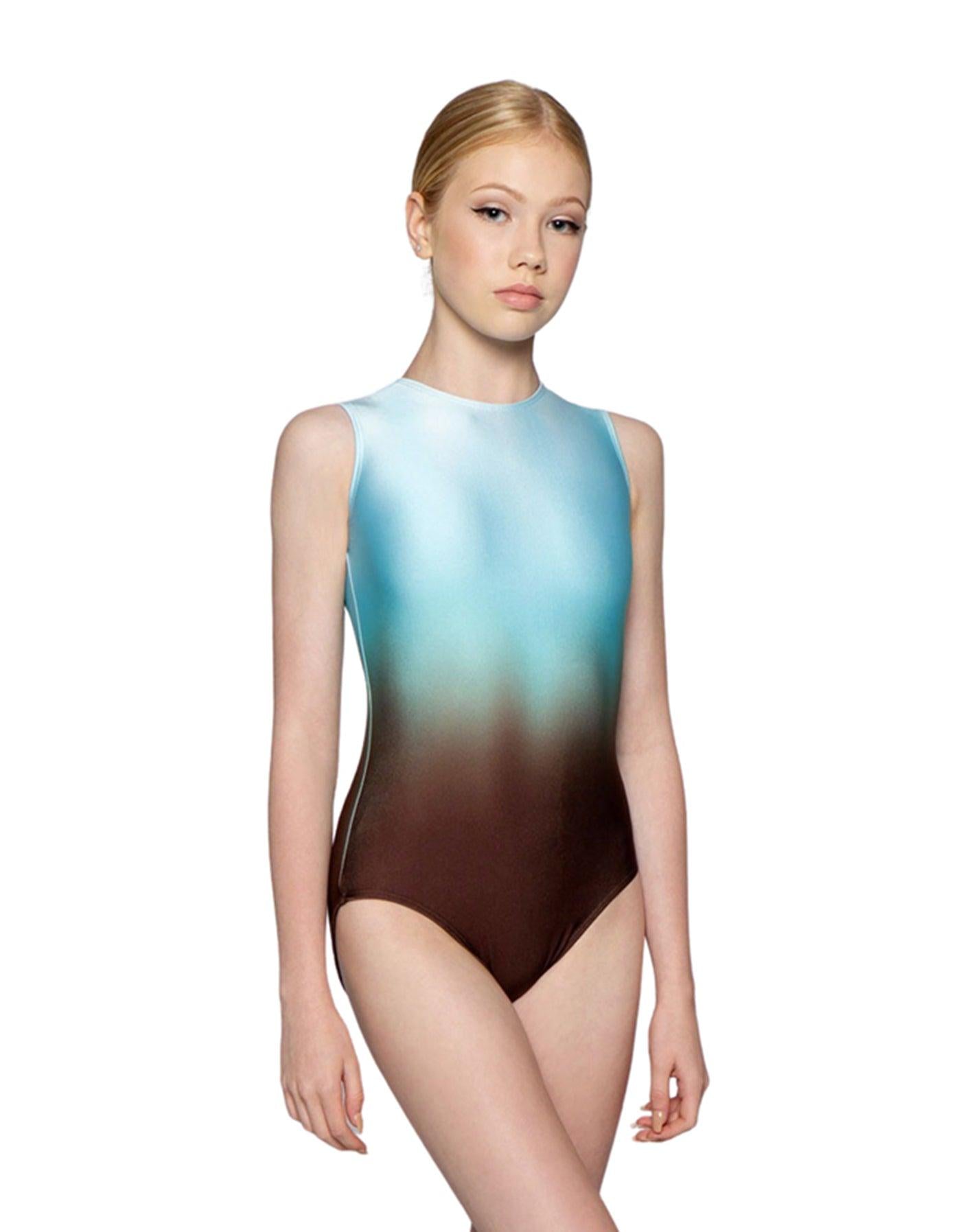 Cocoa Sleeveless Circle Back Leotard - Hamilton Theatrical