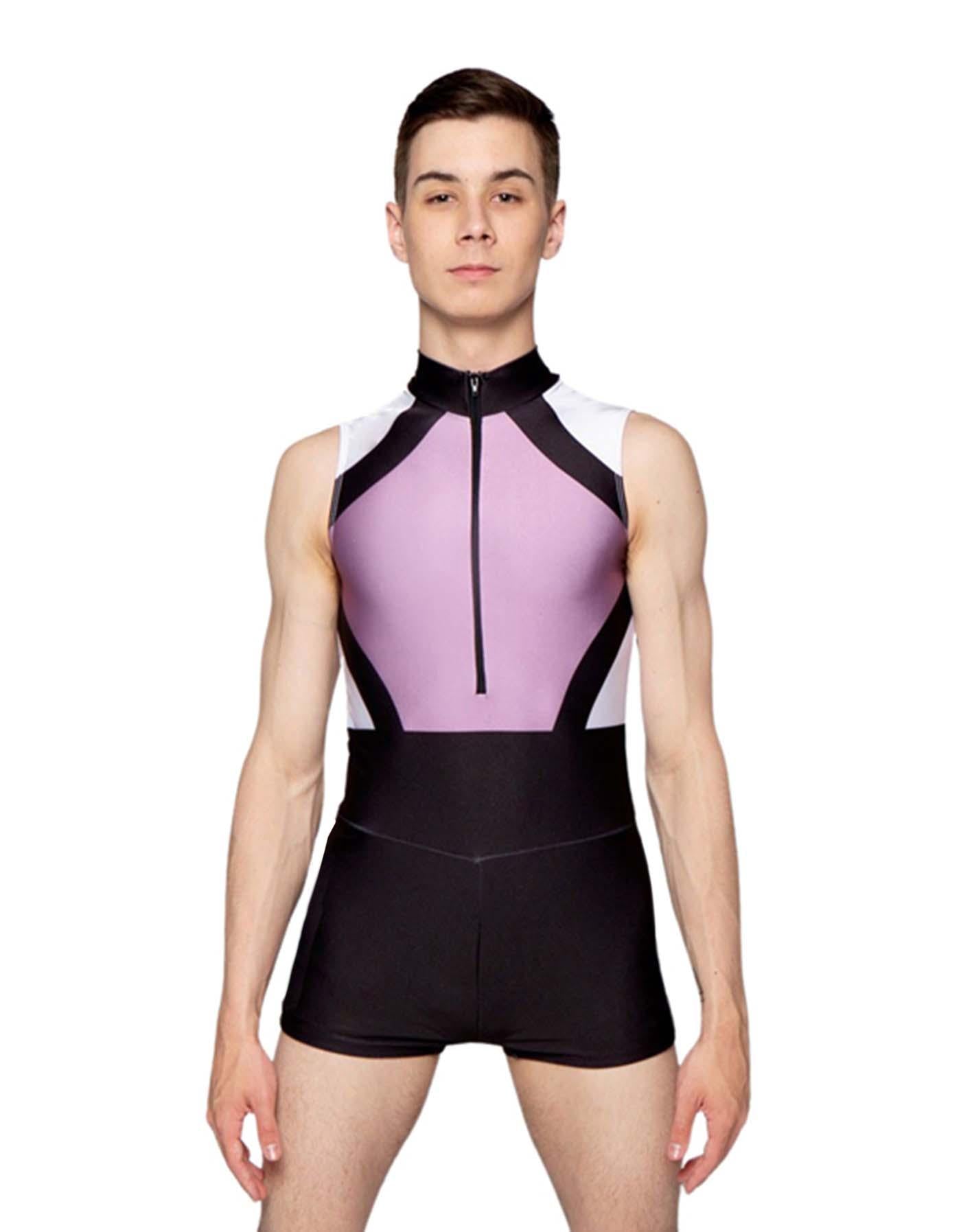 Trending Boys Zip Up Biketard - Hamilton Theatrical