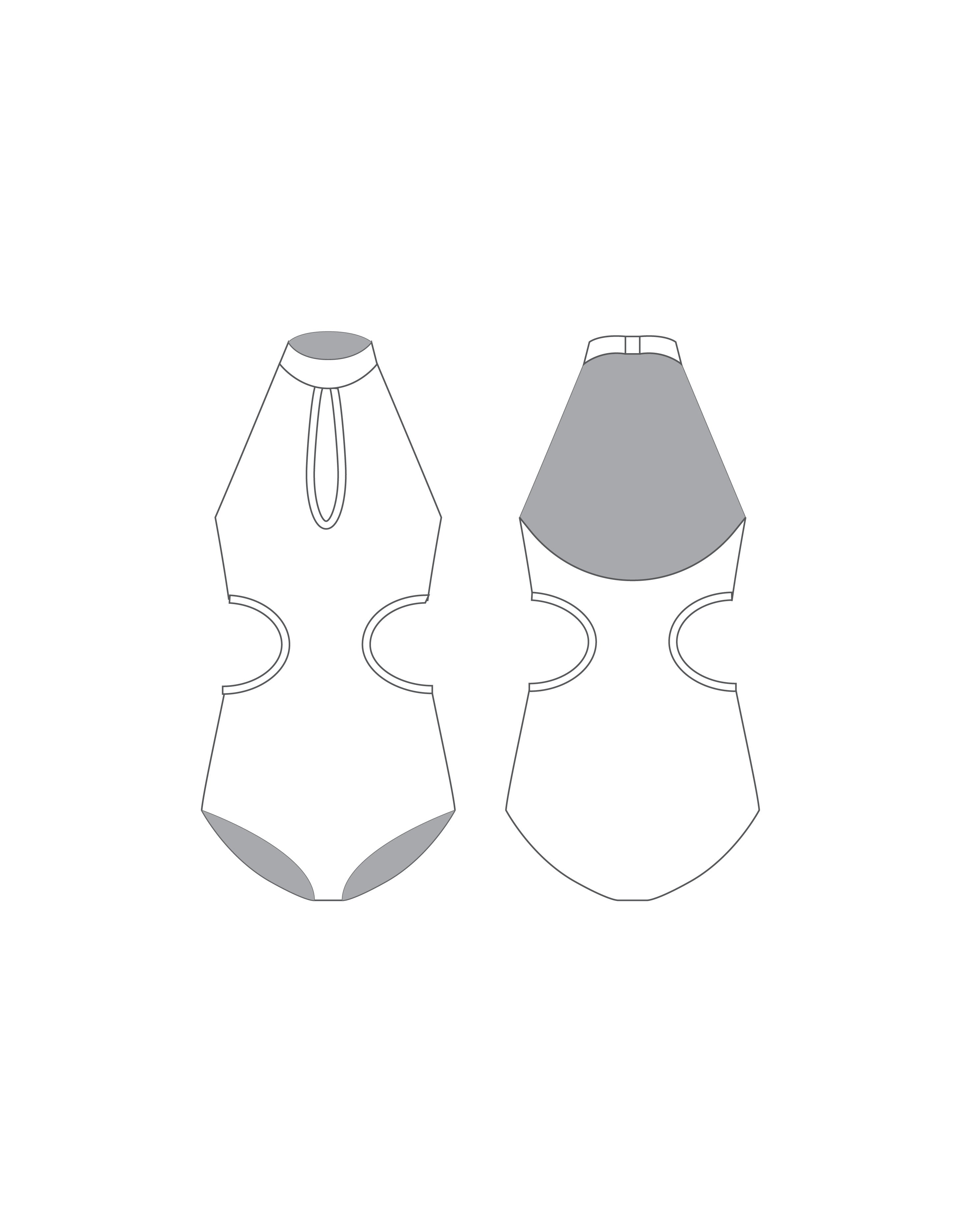 Custom Inked Ainsley Leotard with no Mesh - Lycra