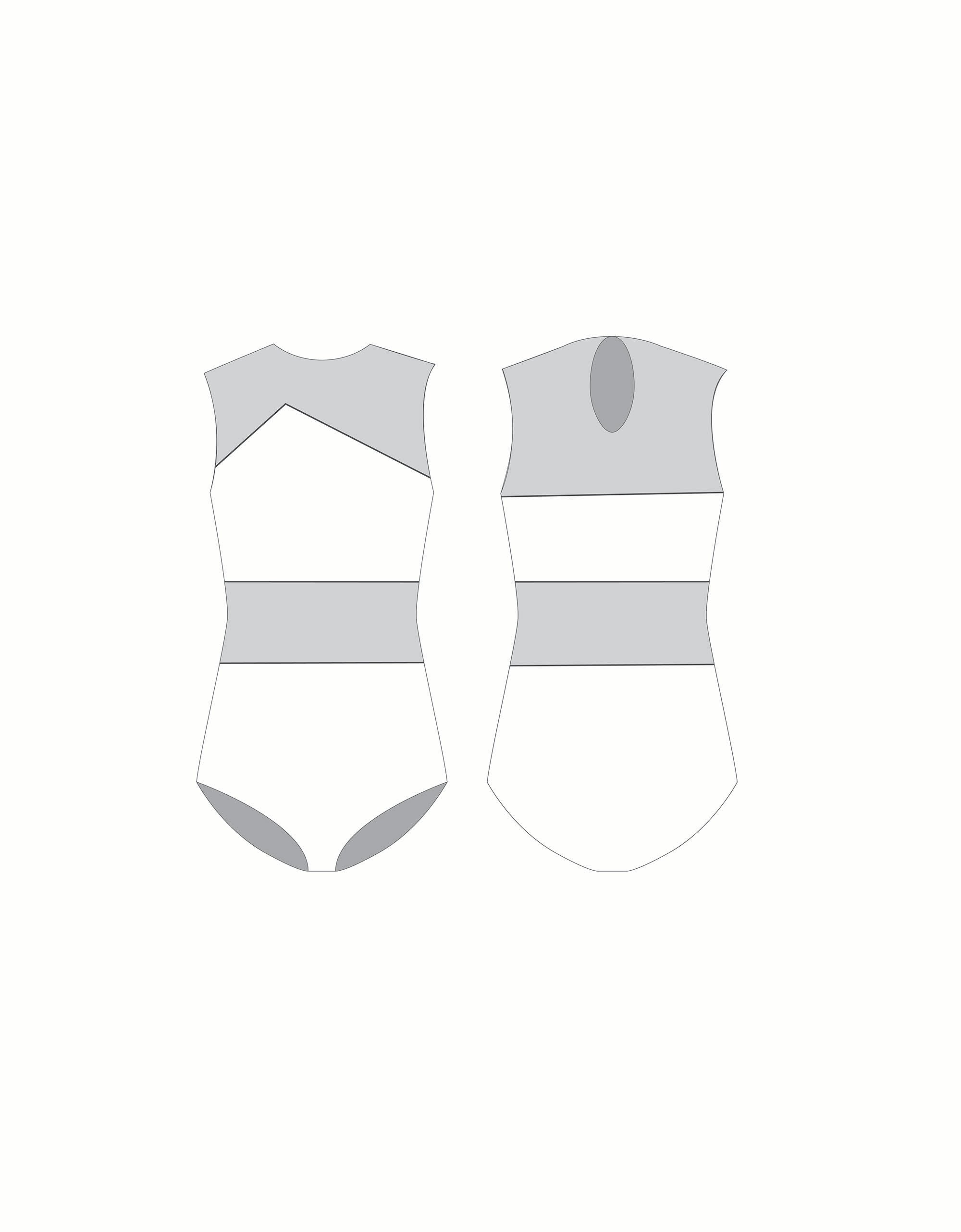 Custom Inked Defined Leotard - Lycra