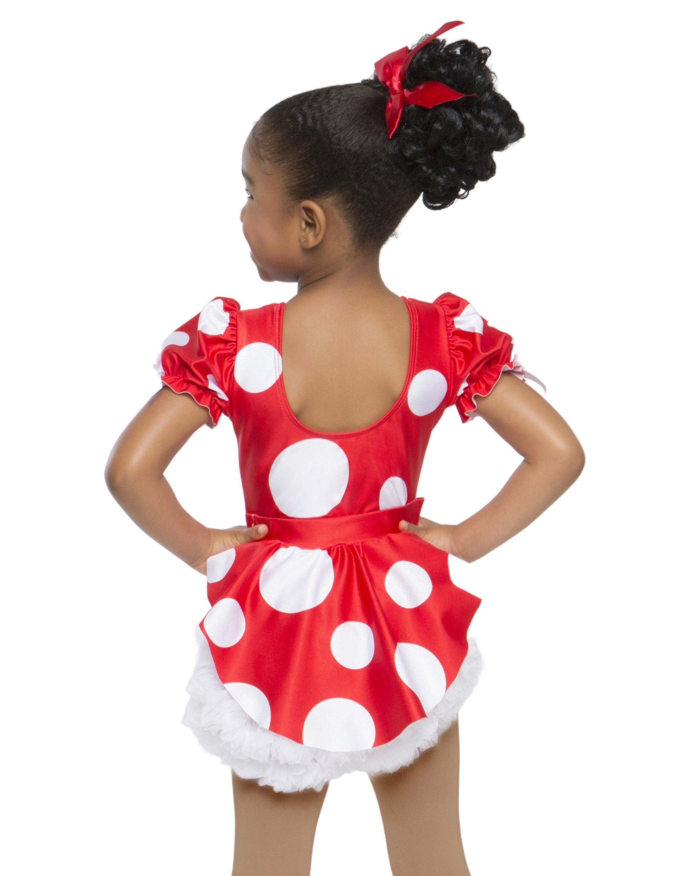 Polkadot Lullaby Pettibustle with Top Skirt