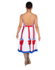 Can Can Can Mesh Sweetheart Dress with Double Layer Character Skirt