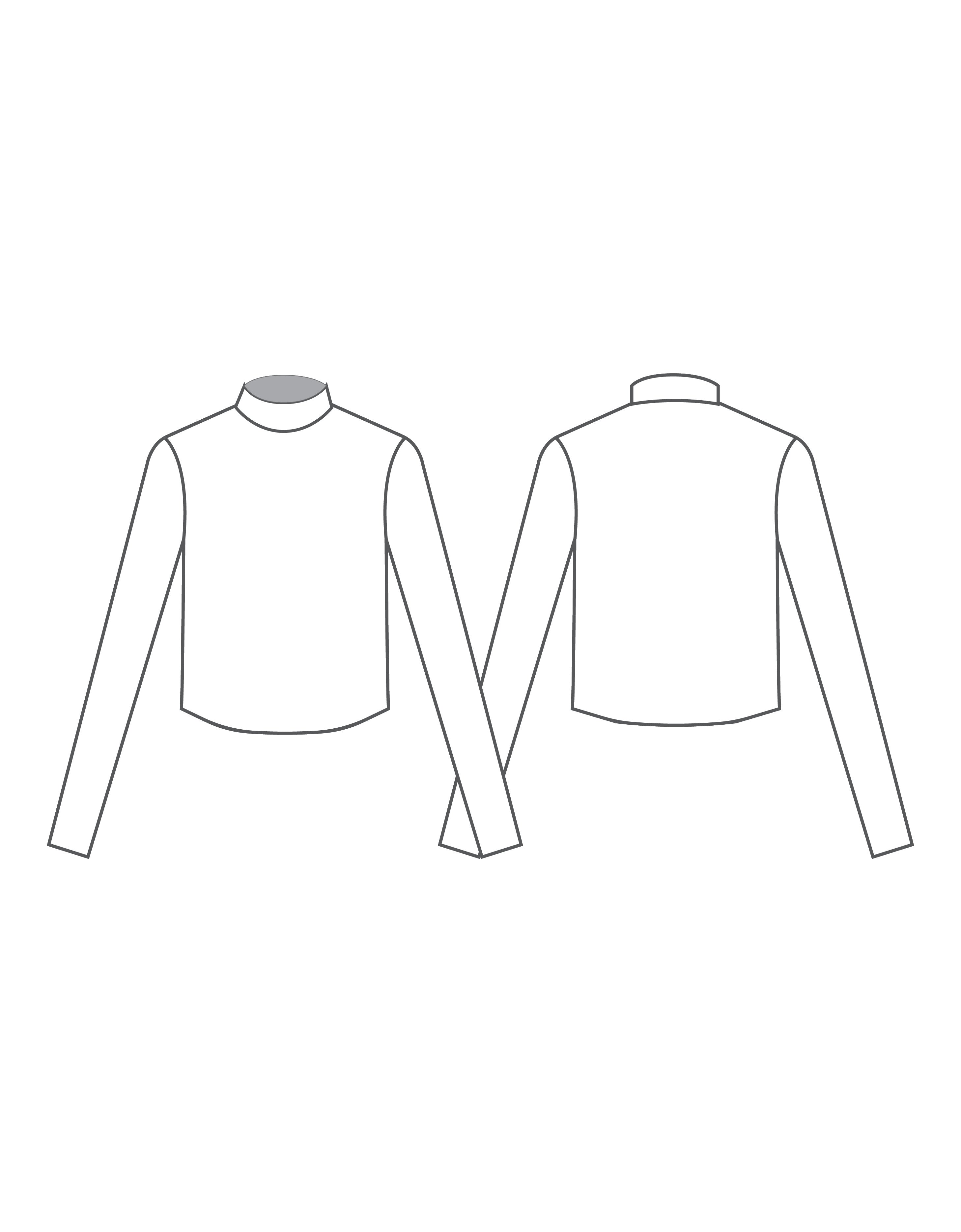 Custom Inked Performance Top Mid Rise Curve - Lycra