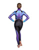 Futuristic LS TNeck Zip Back Unitard