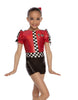 Speedway Puff Sleeve Biketard