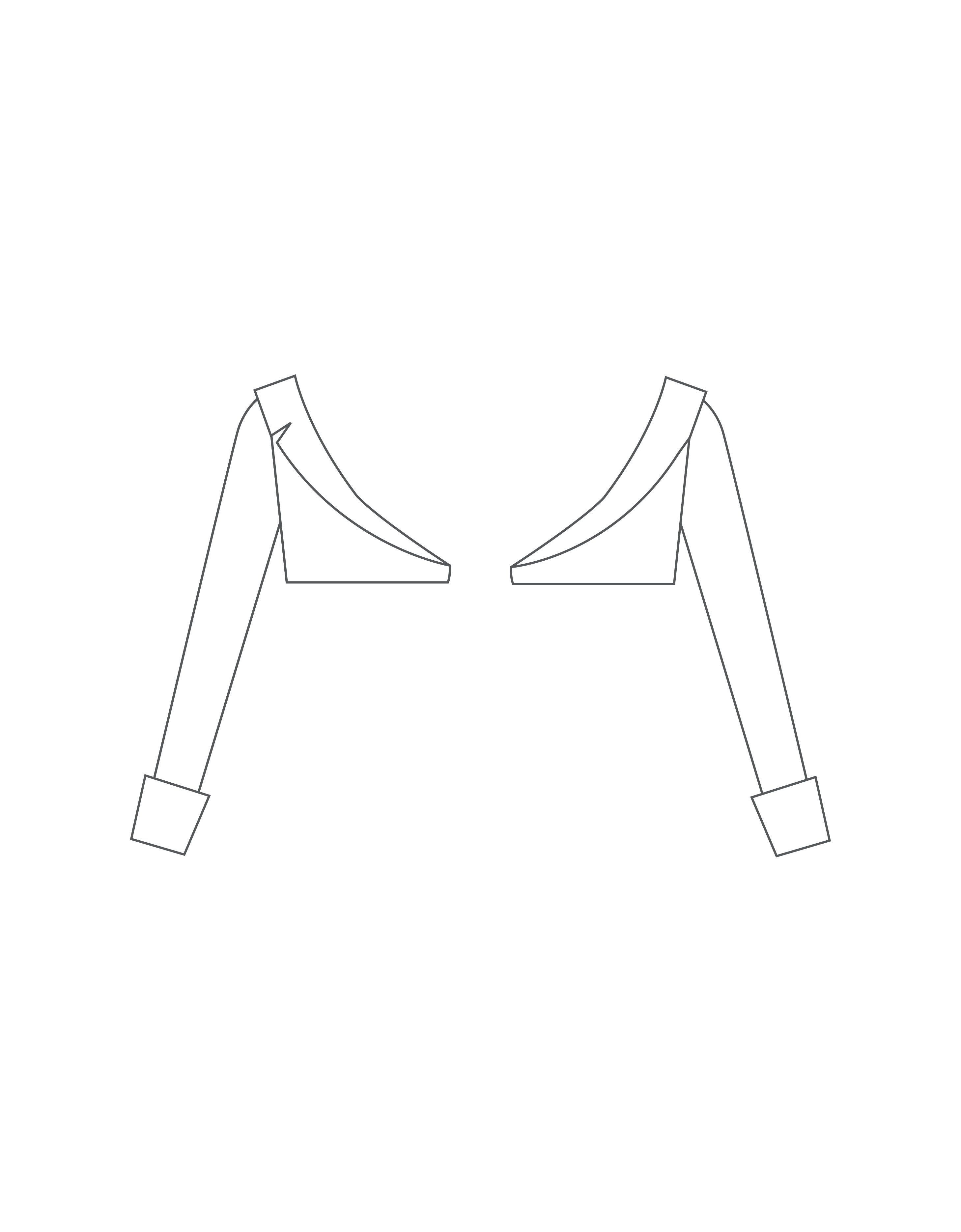 Custom Inked One Sleeve Ringmaster Cropped Jacket - Lycra